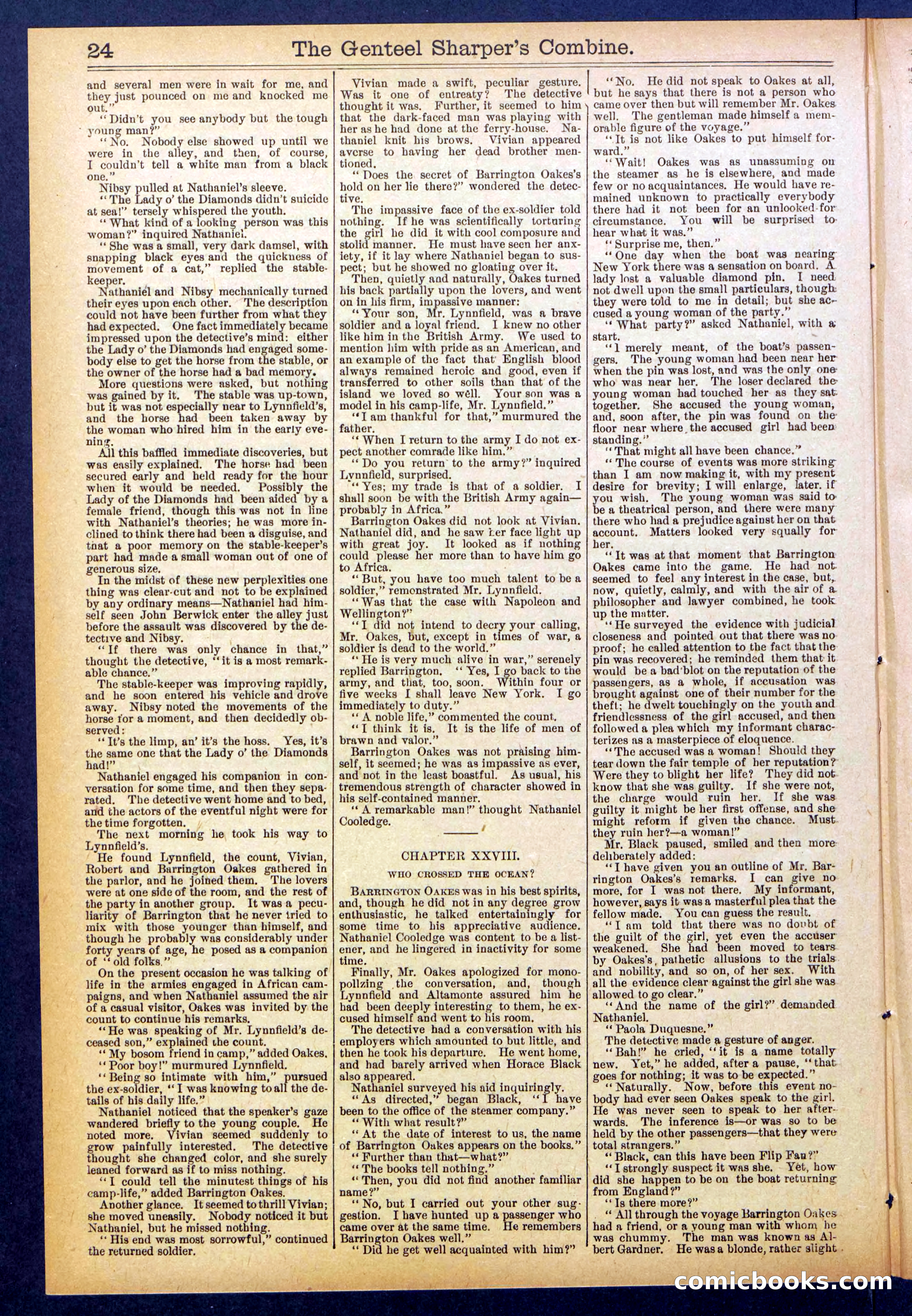 Beadle's Dime Library No. 849 — page 24 of 32