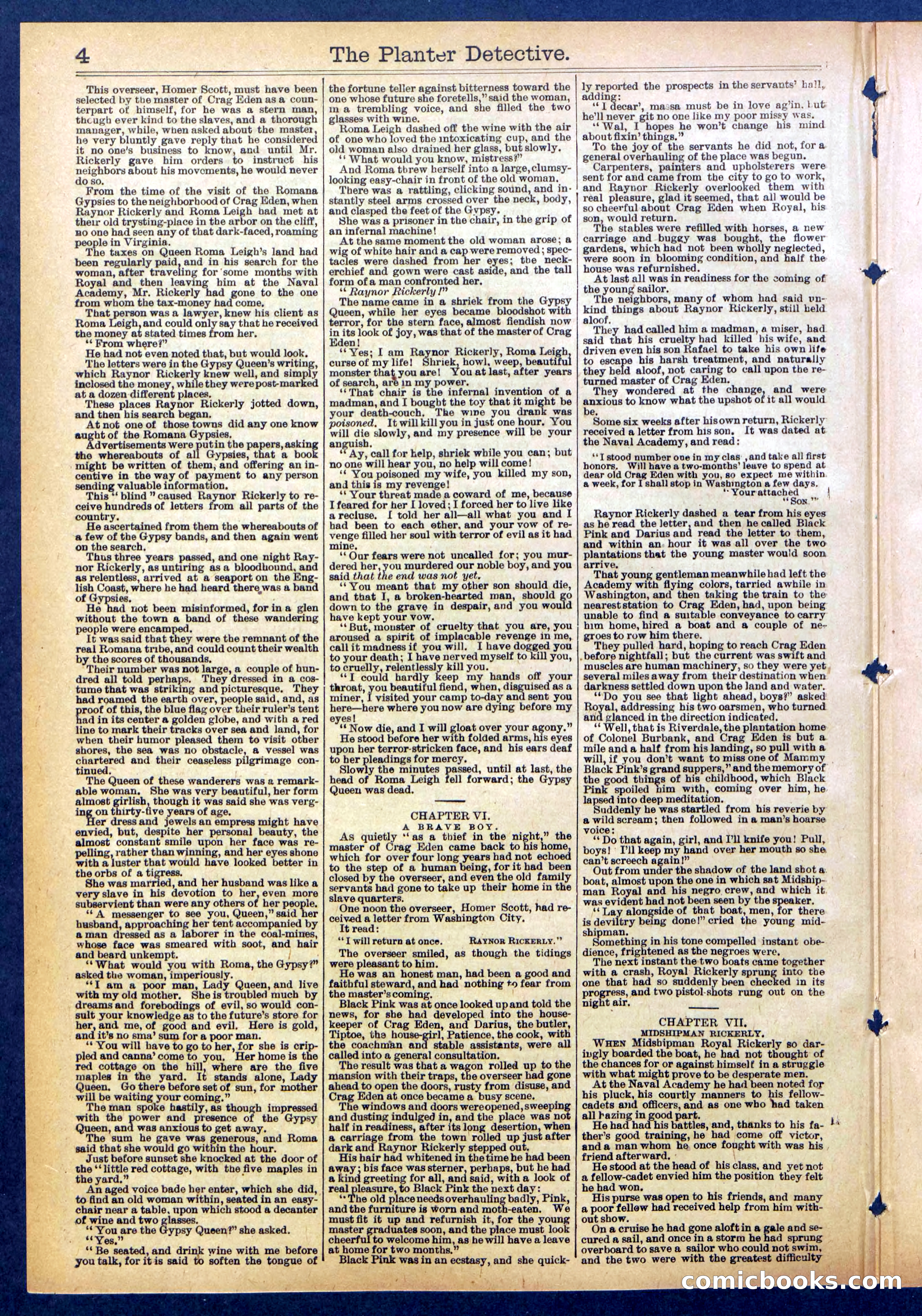 Beadle's Dime Library No. 850 — page 4 of 32