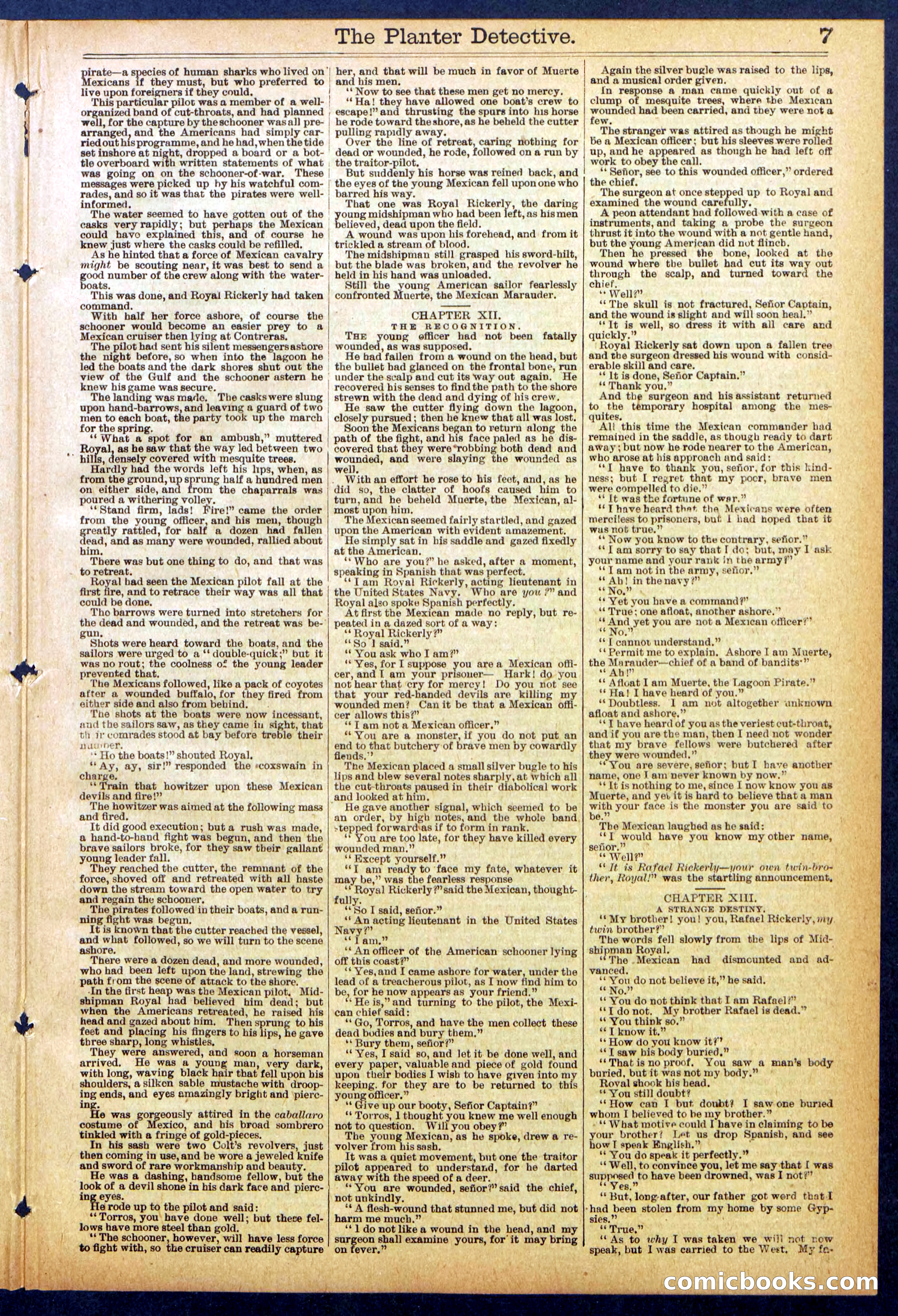Beadle's Dime Library No. 850 — page 7 of 32