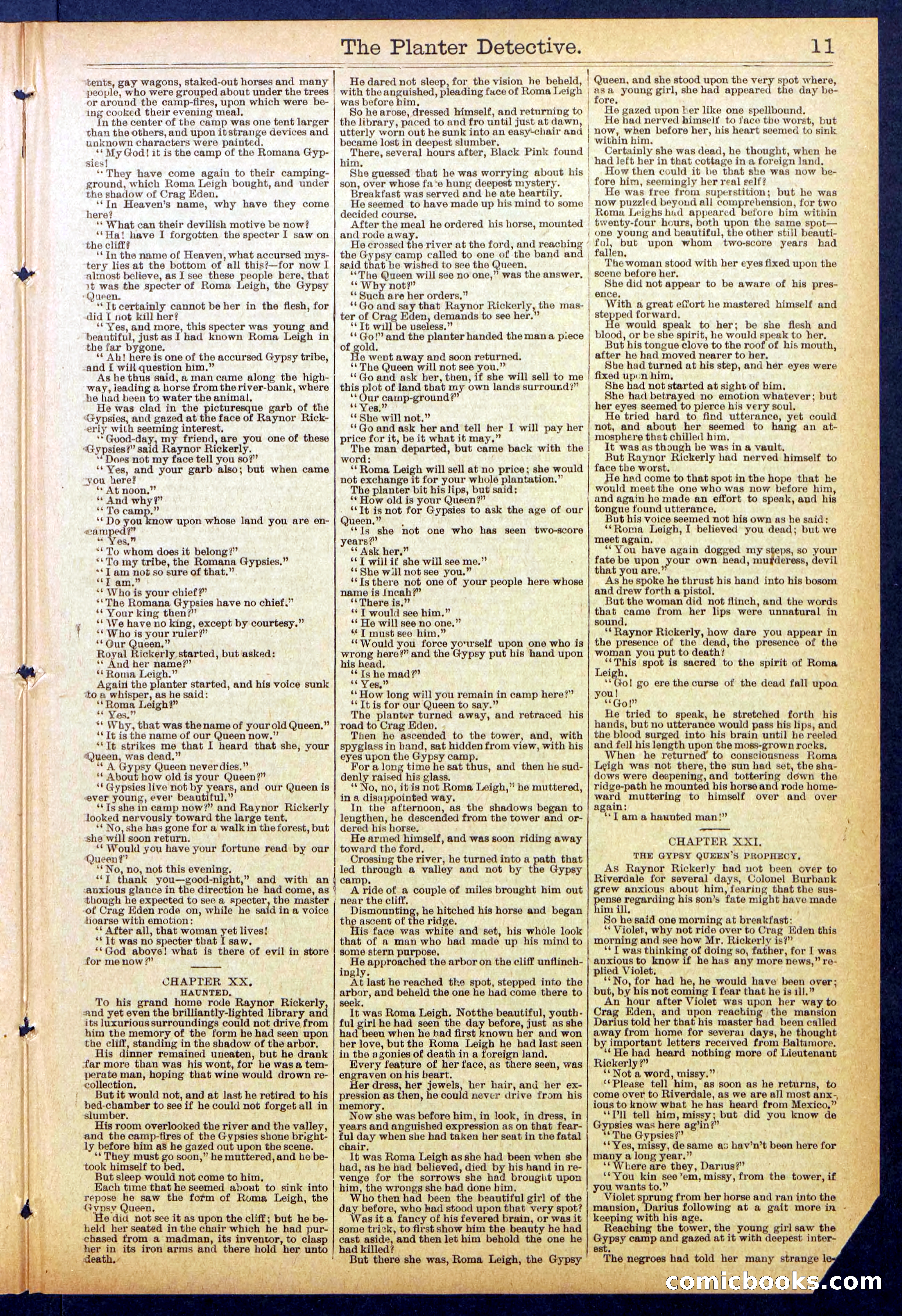 Beadle's Dime Library No. 850 — page 11 of 32
