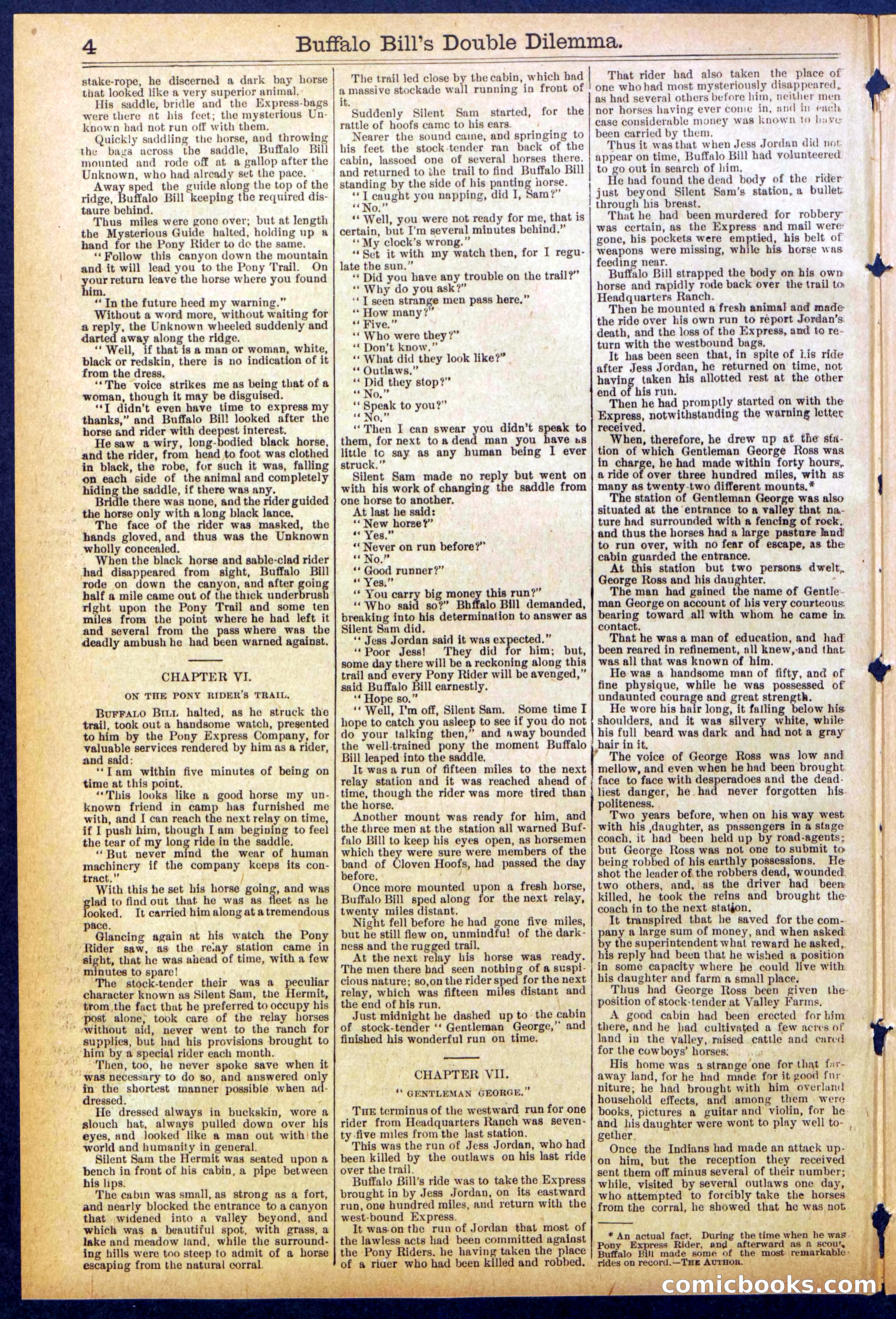 Beadle's Dime Library No. 851 — page 4 of 32