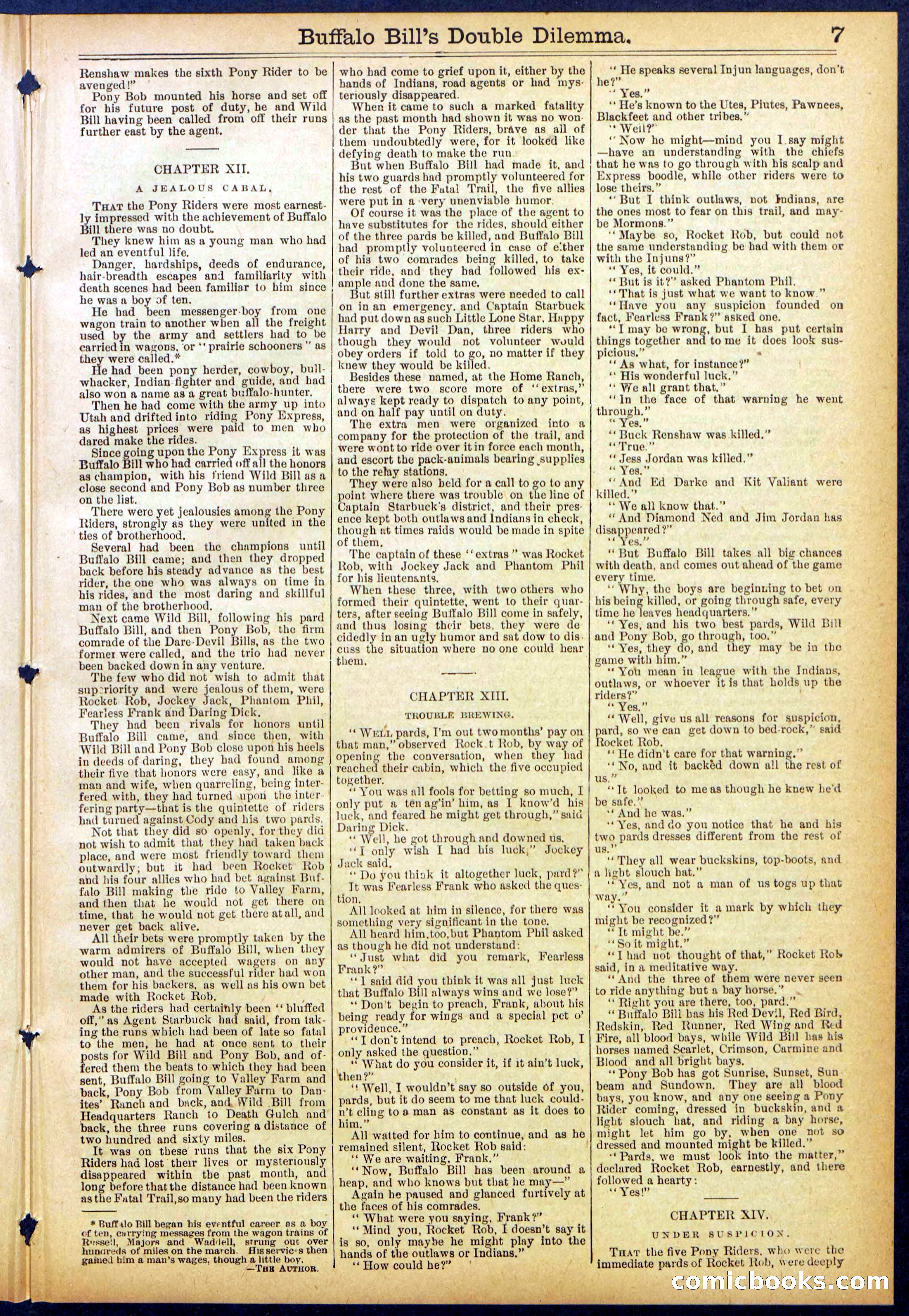 Beadle's Dime Library No. 851 — page 7 of 32