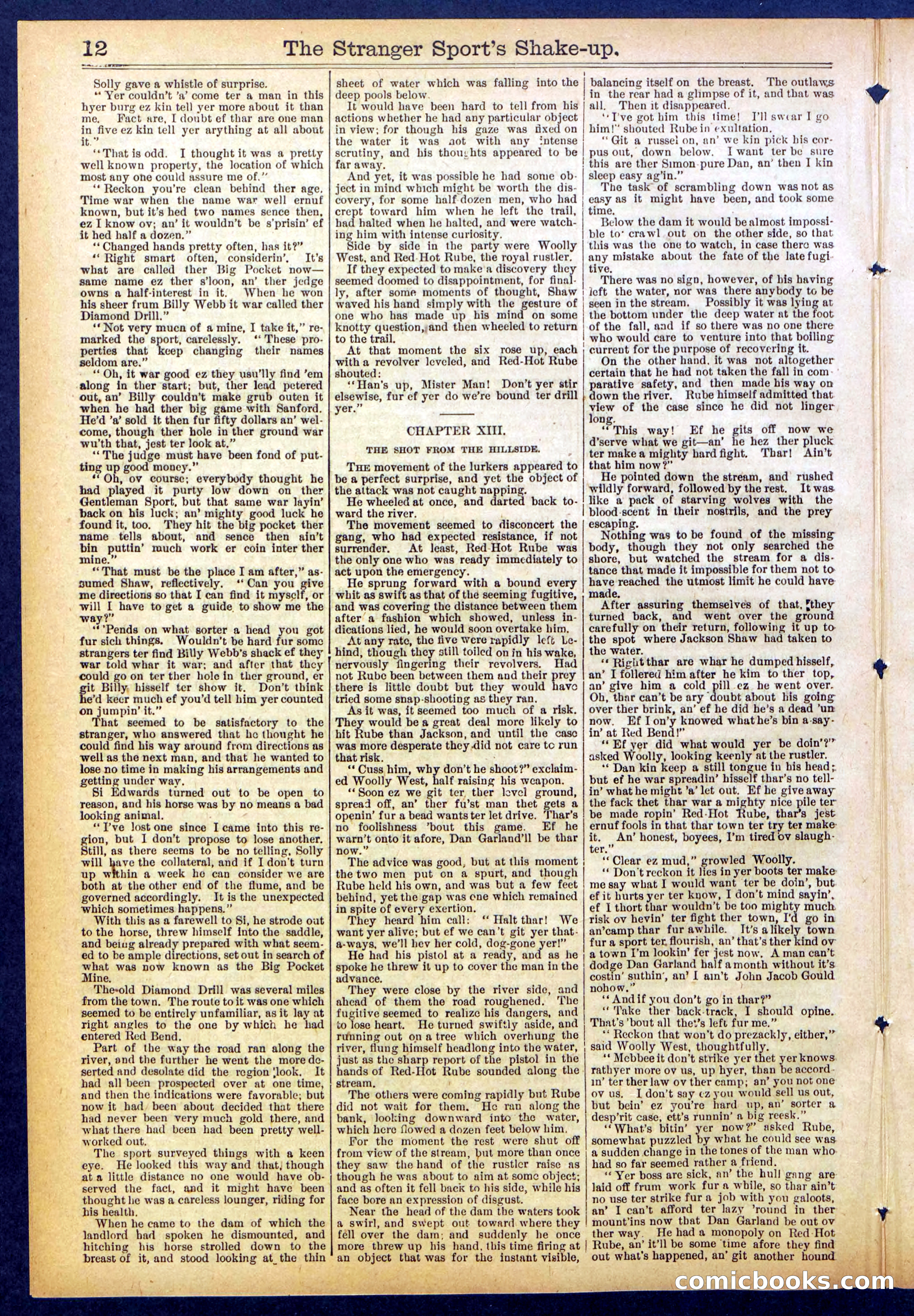 Beadle's Dime Library No. 852 — page 12 of 32