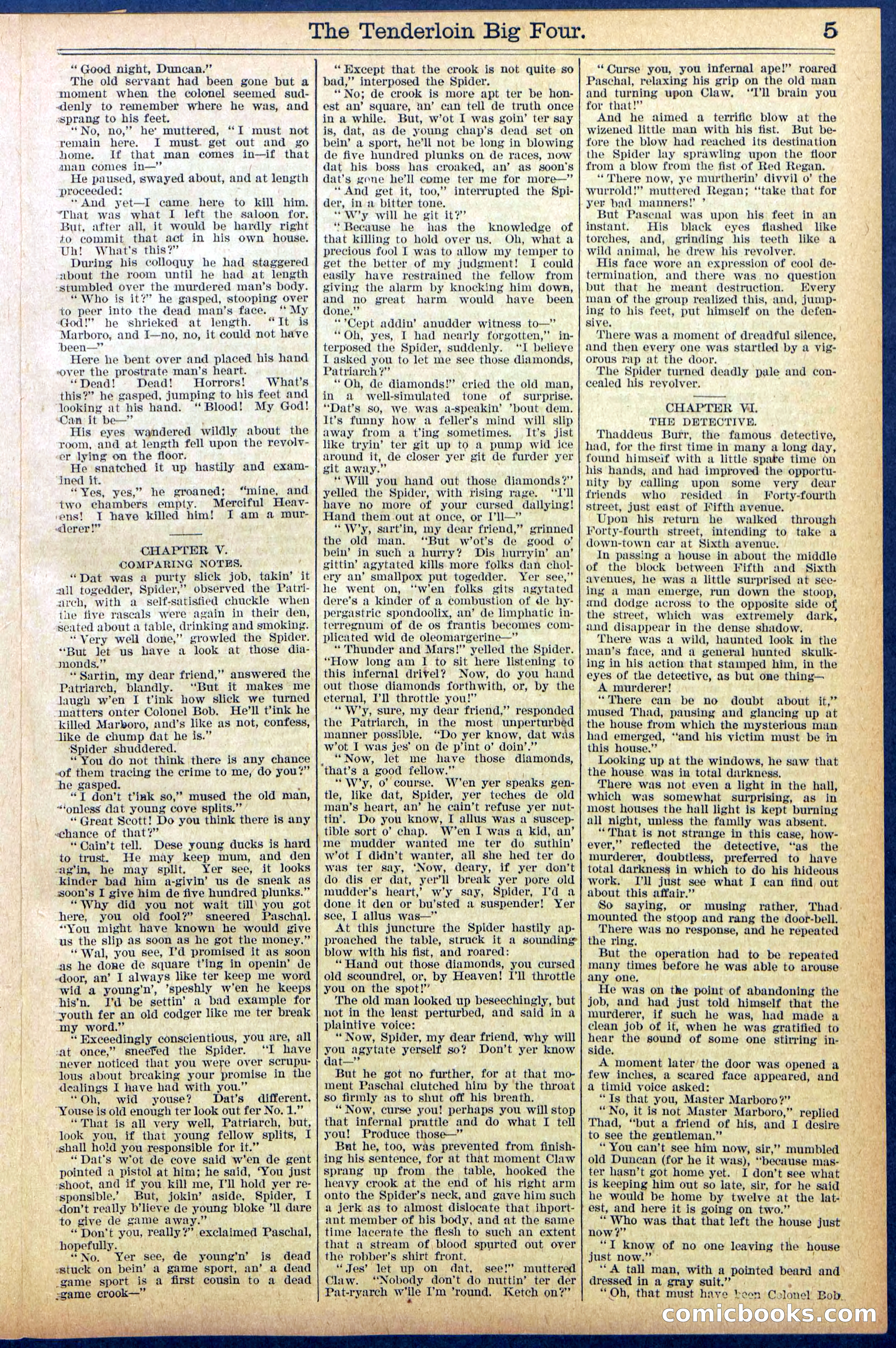 Beadle's New York Dime Library No. 861 — page 5 of 32