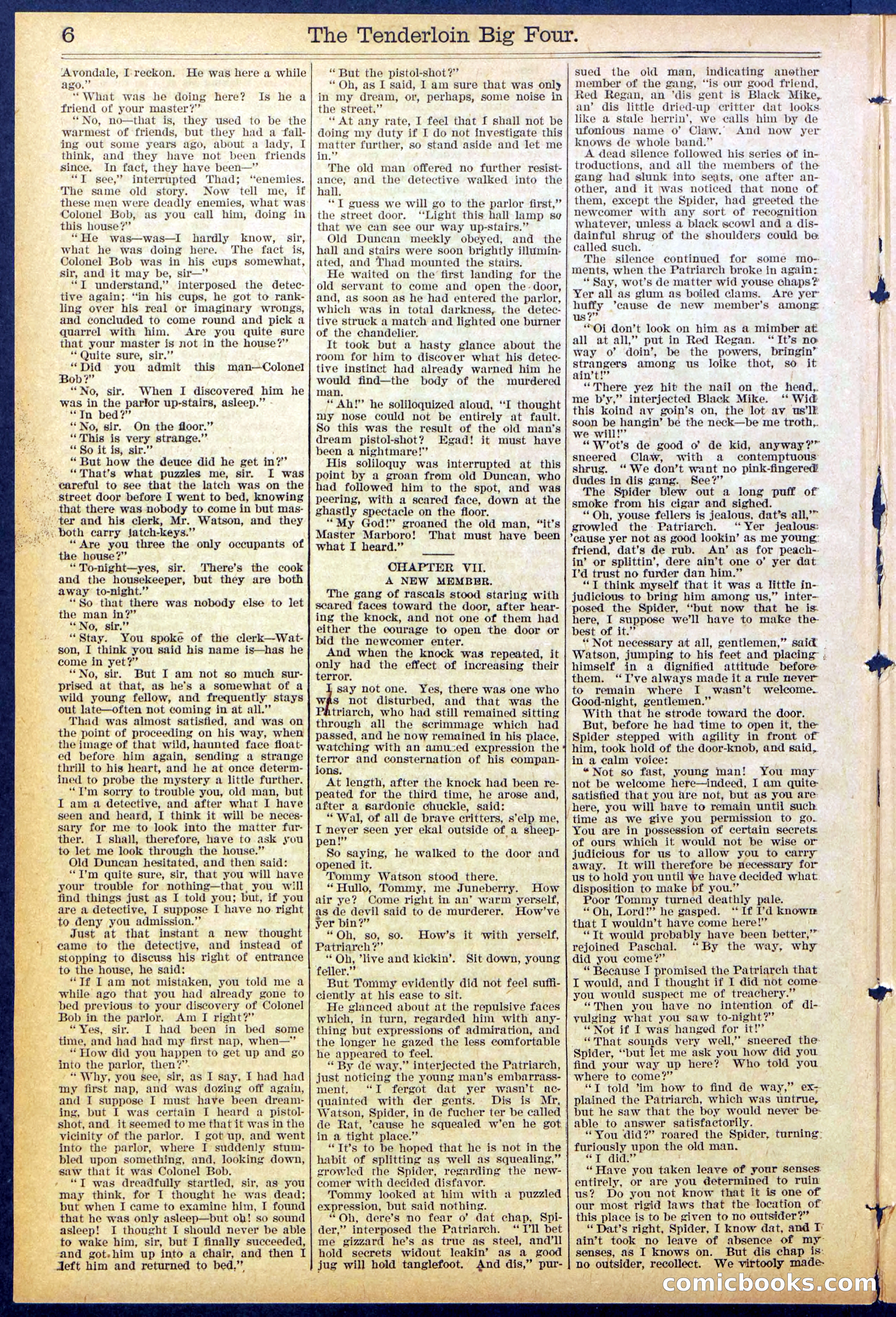 Beadle's New York Dime Library No. 861 — page 6 of 32