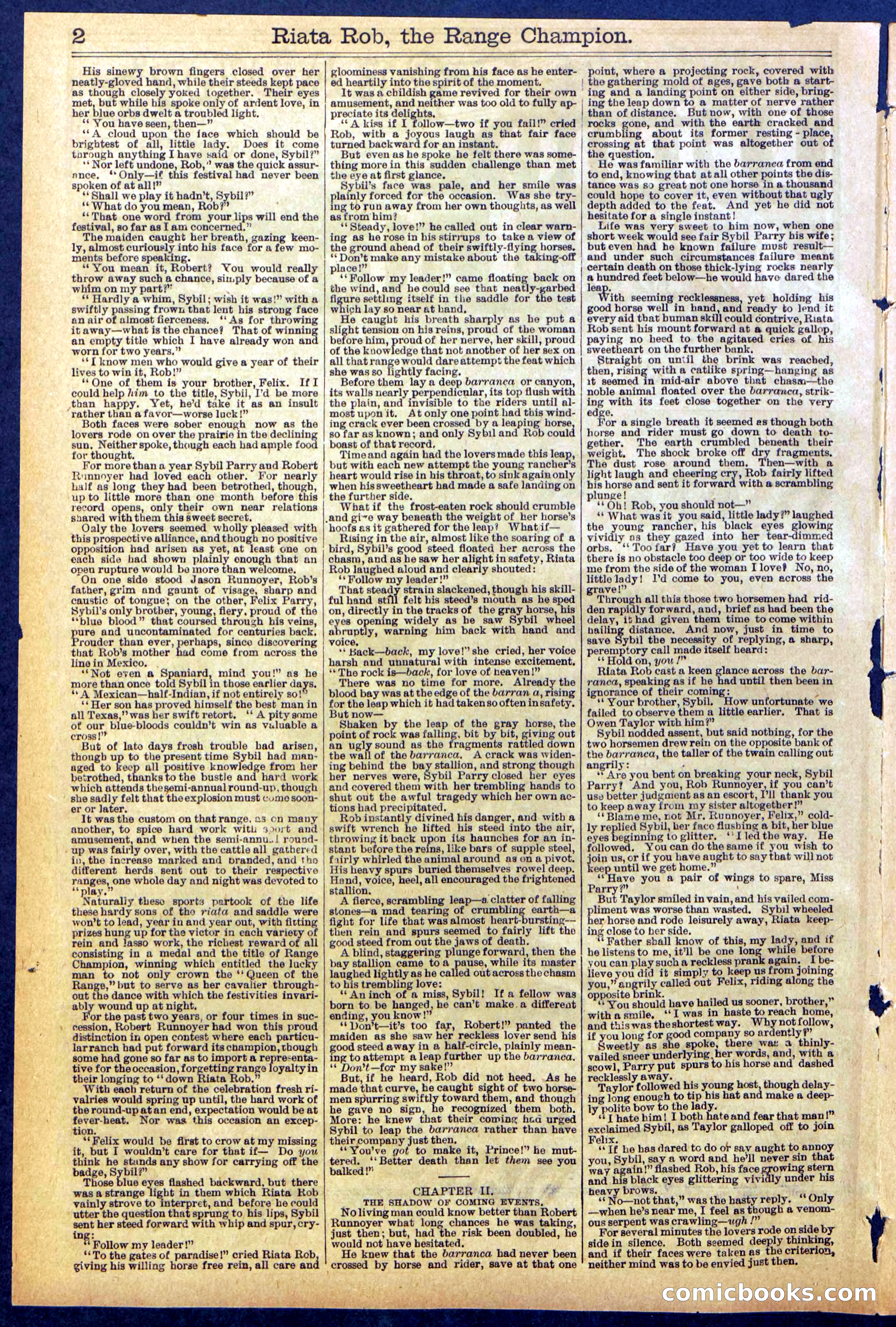 Beadle's New York Dime Library No. 862 — page 2 of 32