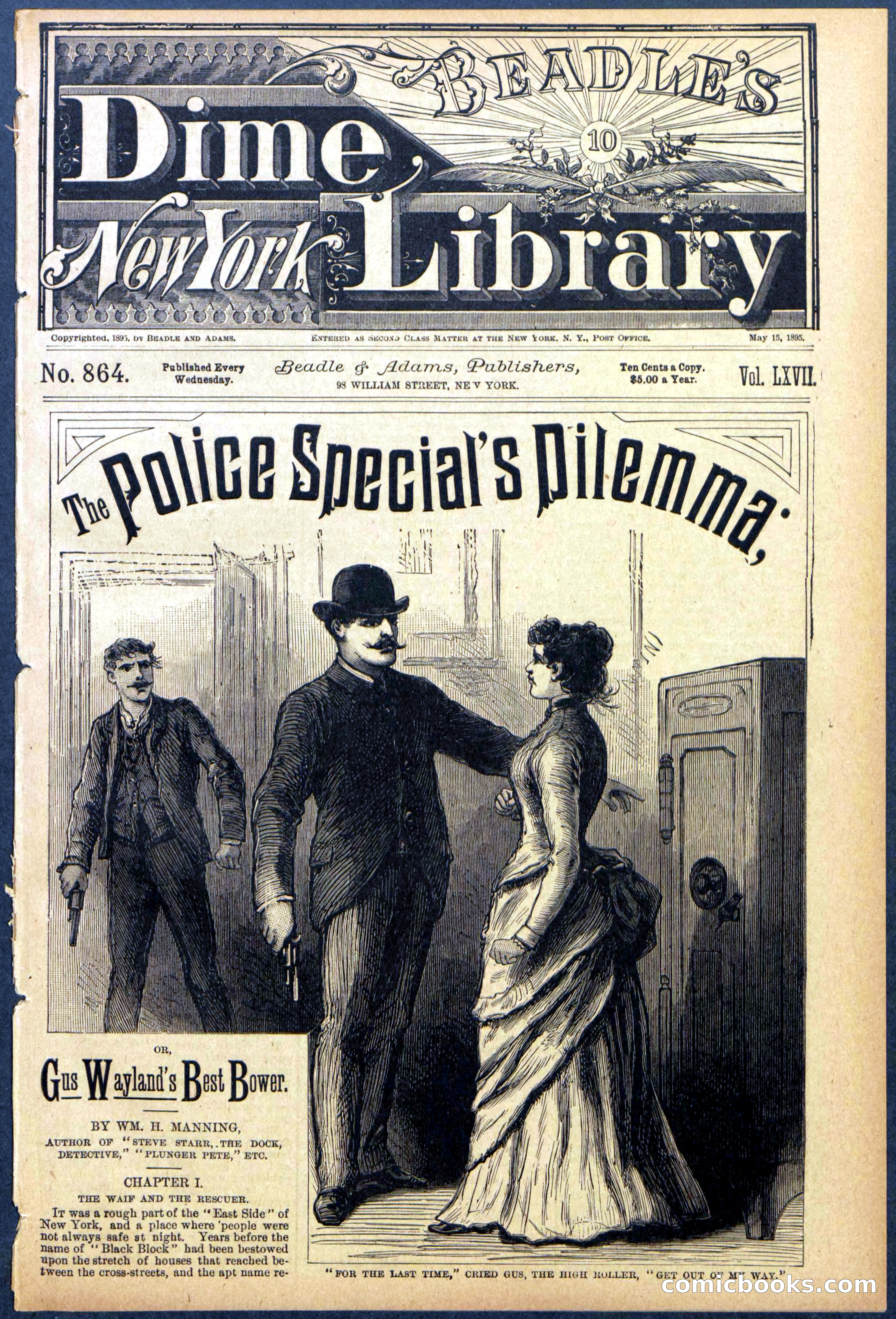 Beadle's Dime Library, No. 864