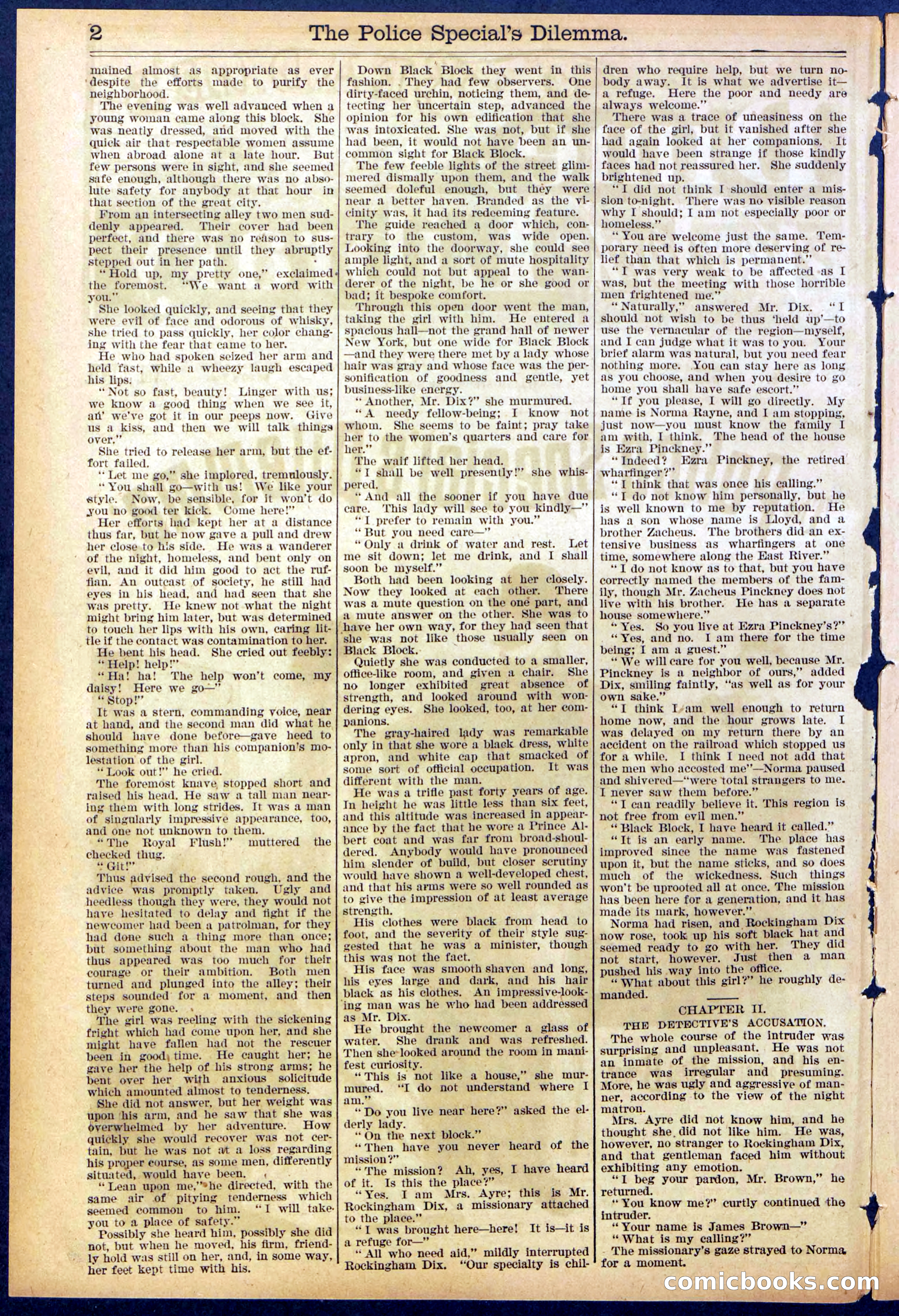 Beadle's Dime Library, No. 864 — page 2 of 32