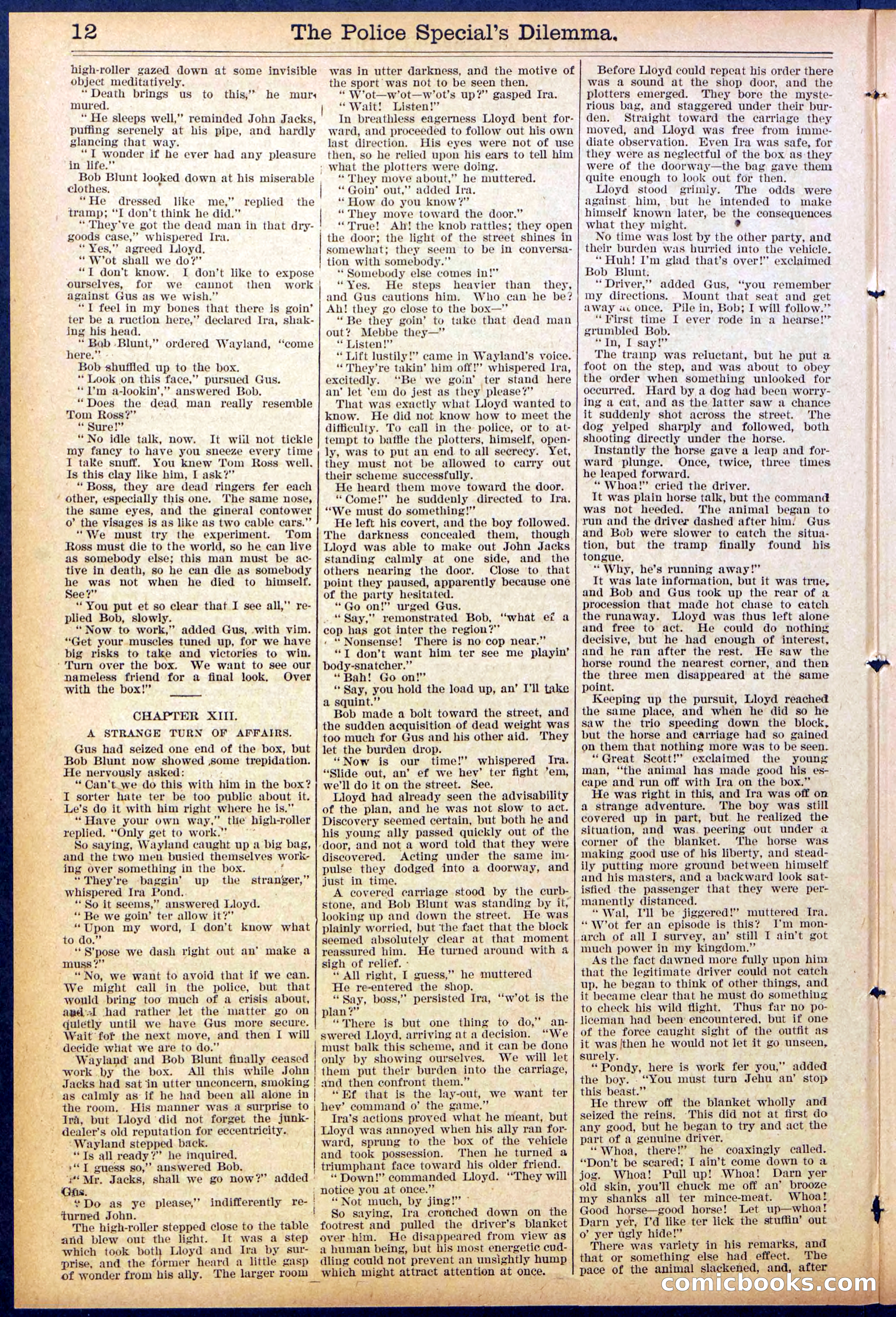 Beadle's Dime Library, No. 864 — page 12 of 32