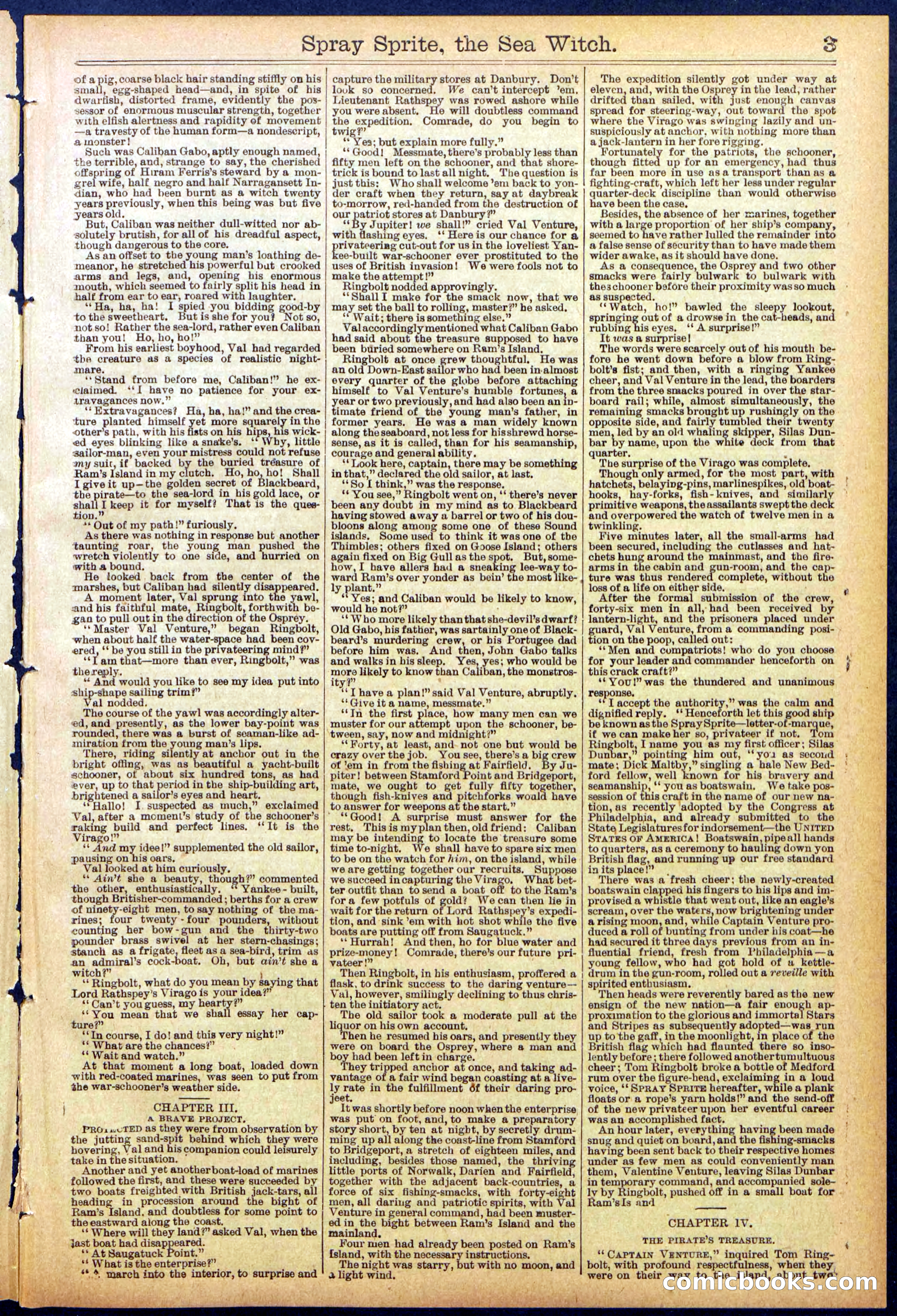 Beadle's Dime Library No. 866 — page 3 of 32