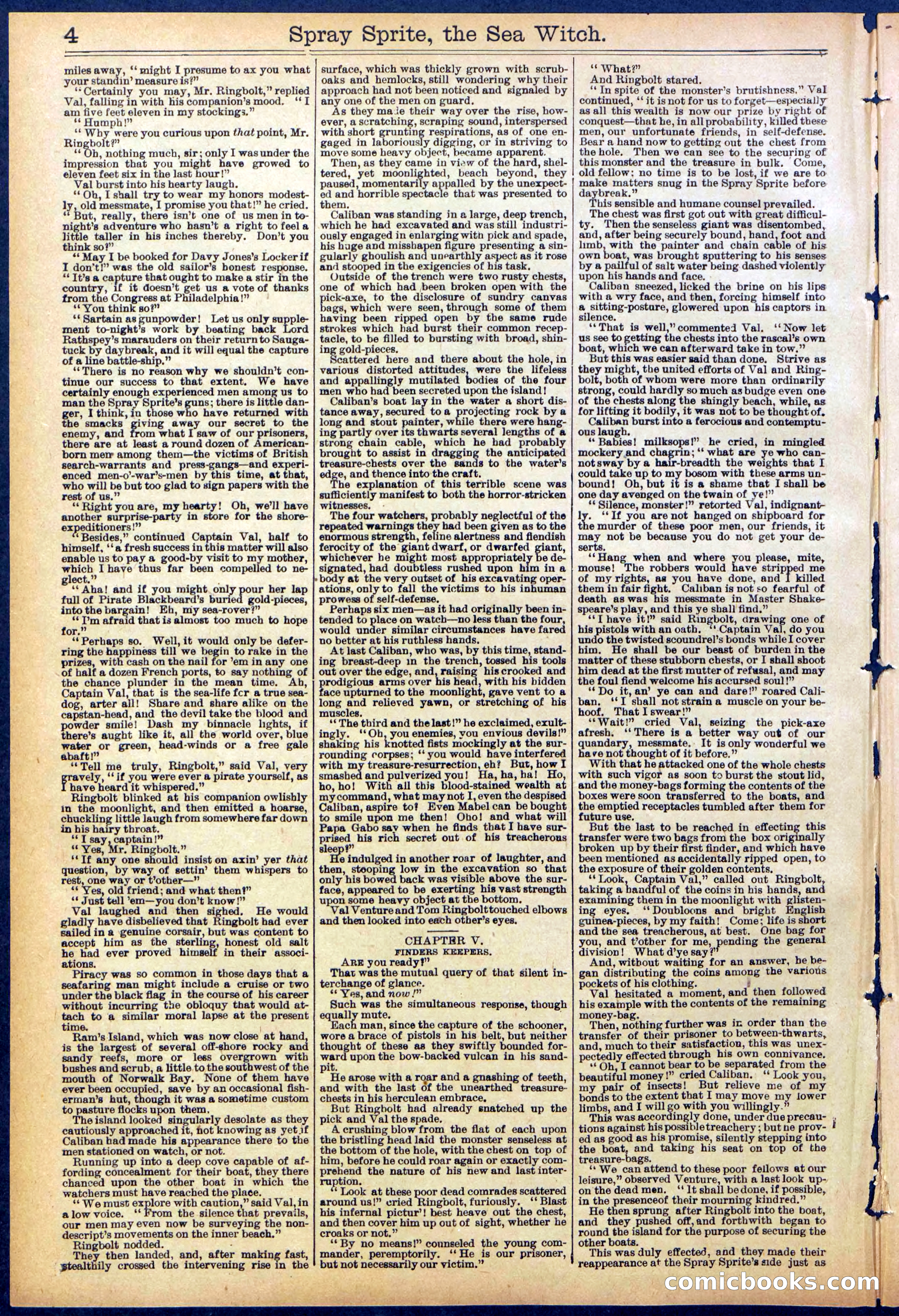 Beadle's Dime Library No. 866 — page 4 of 32