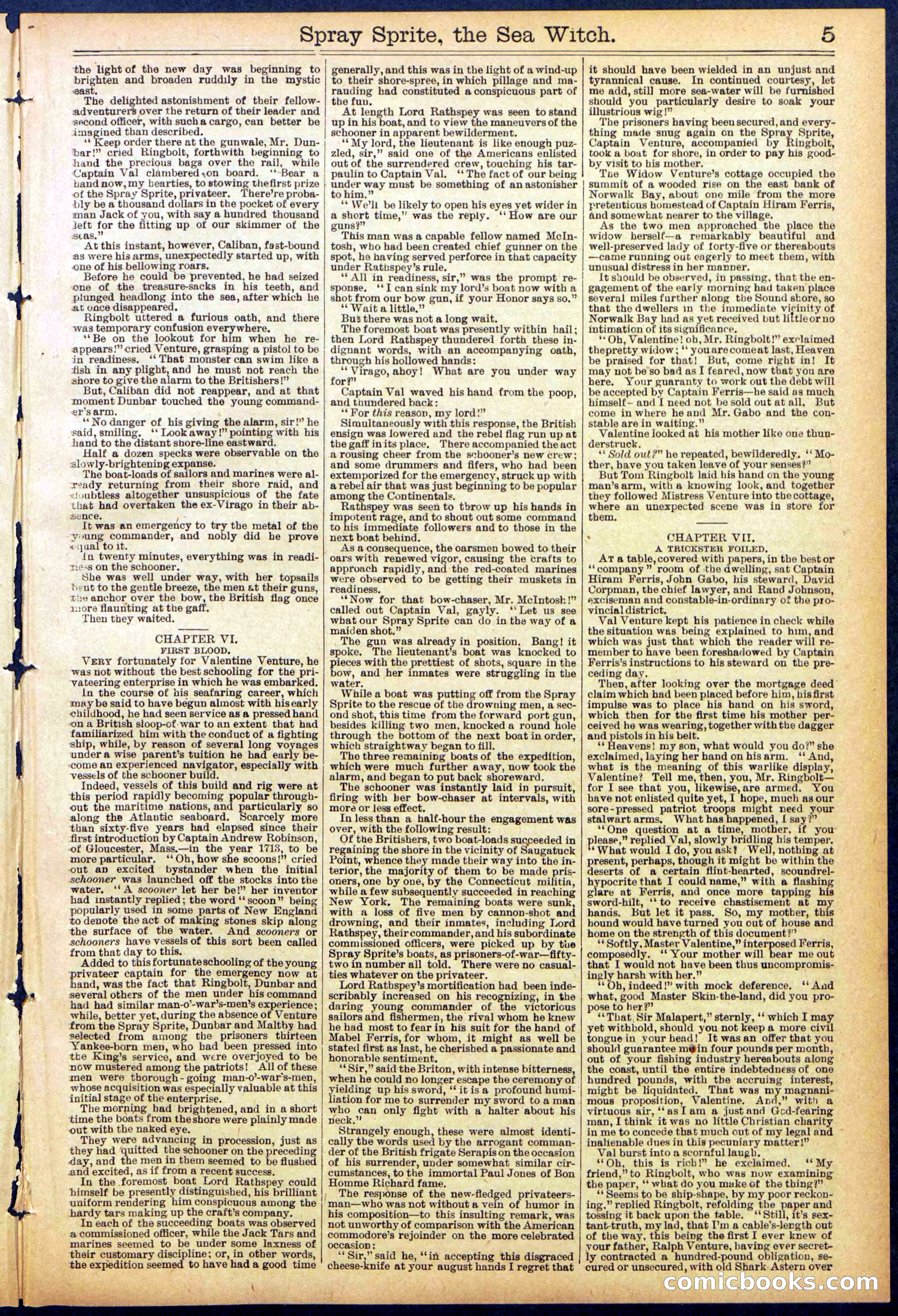 Beadle's Dime Library No. 866 — page 5 of 32