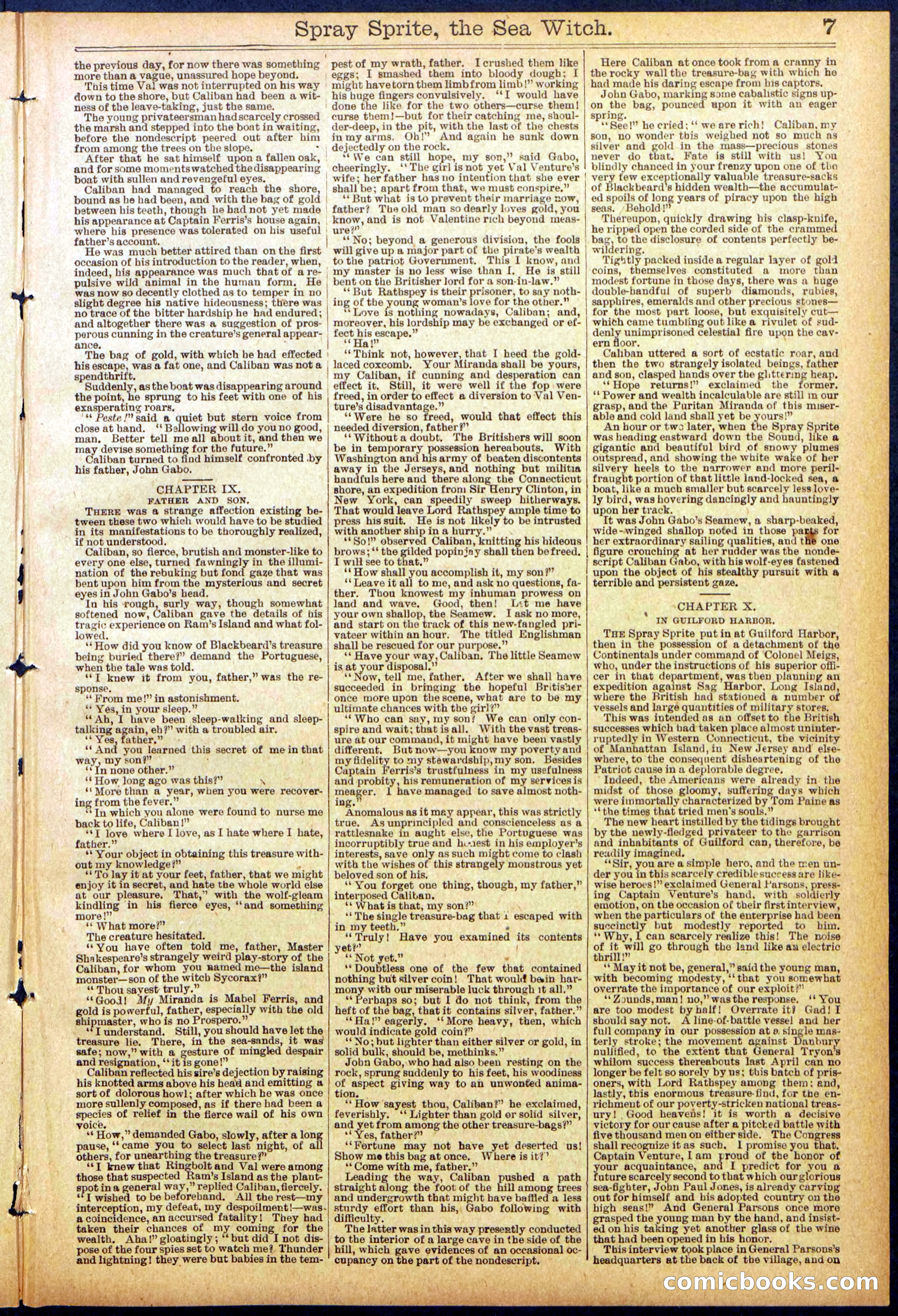 Beadle's Dime Library No. 866 — page 7 of 32