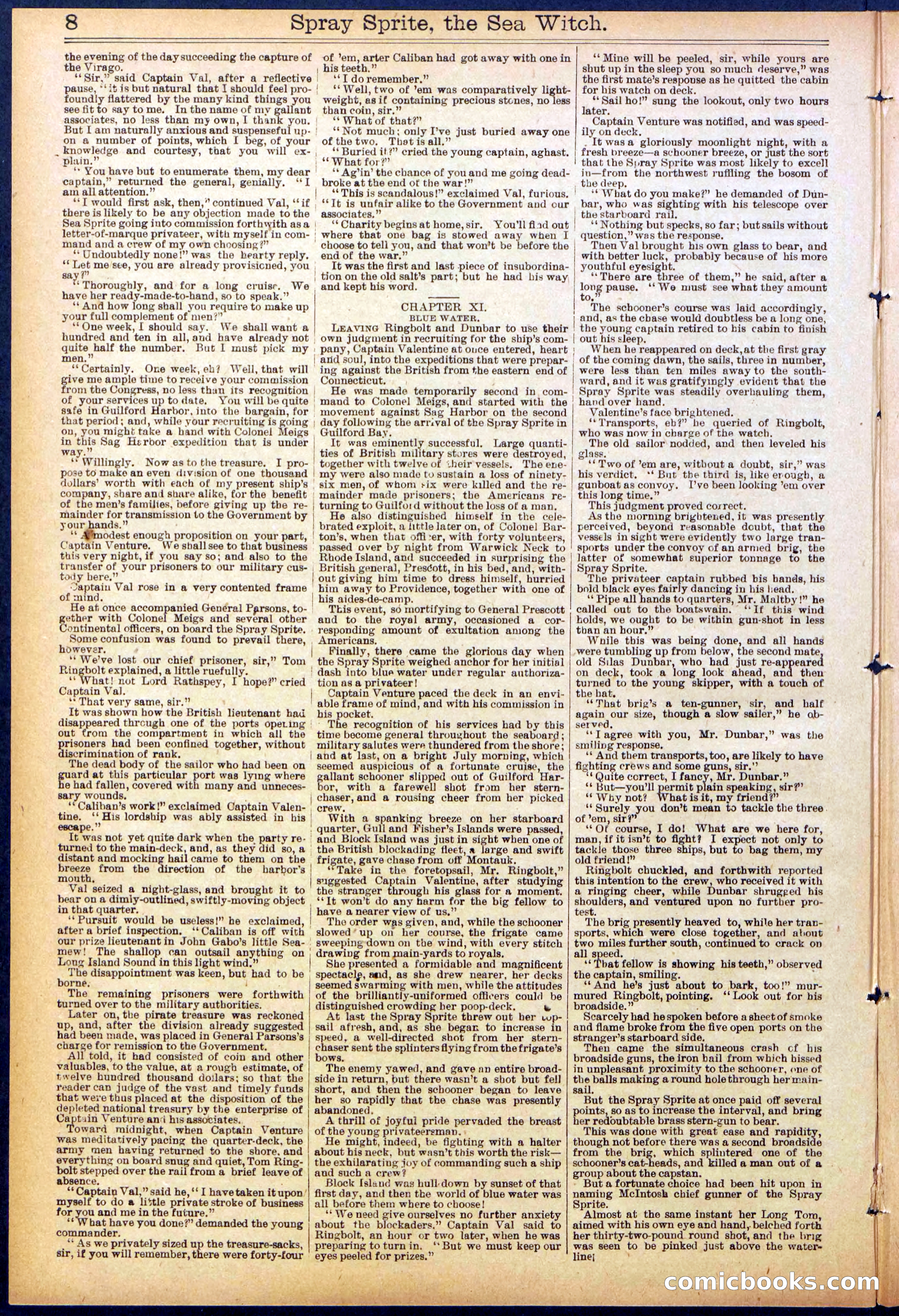 Beadle's Dime Library No. 866 — page 8 of 32