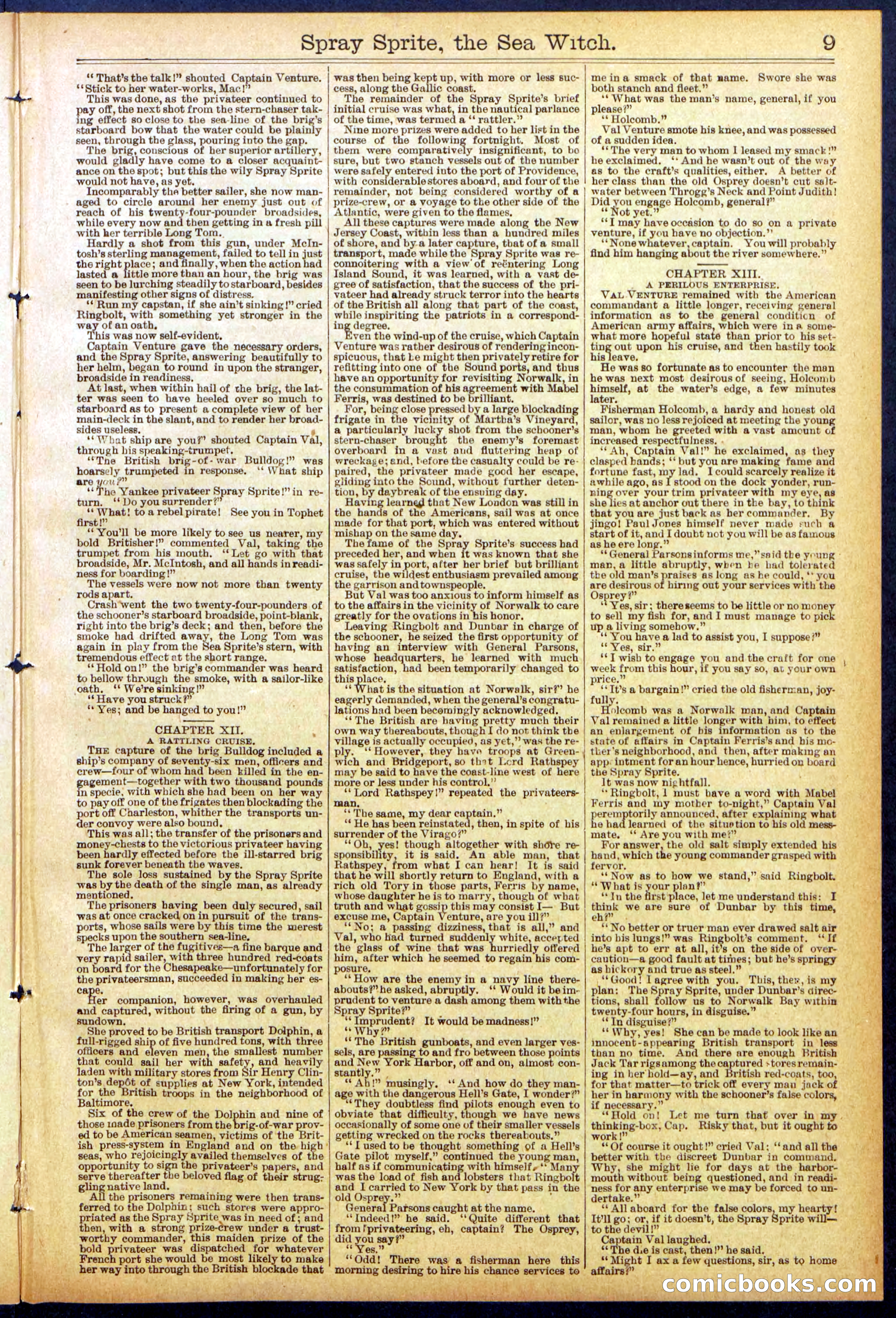 Beadle's Dime Library No. 866 — page 9 of 32