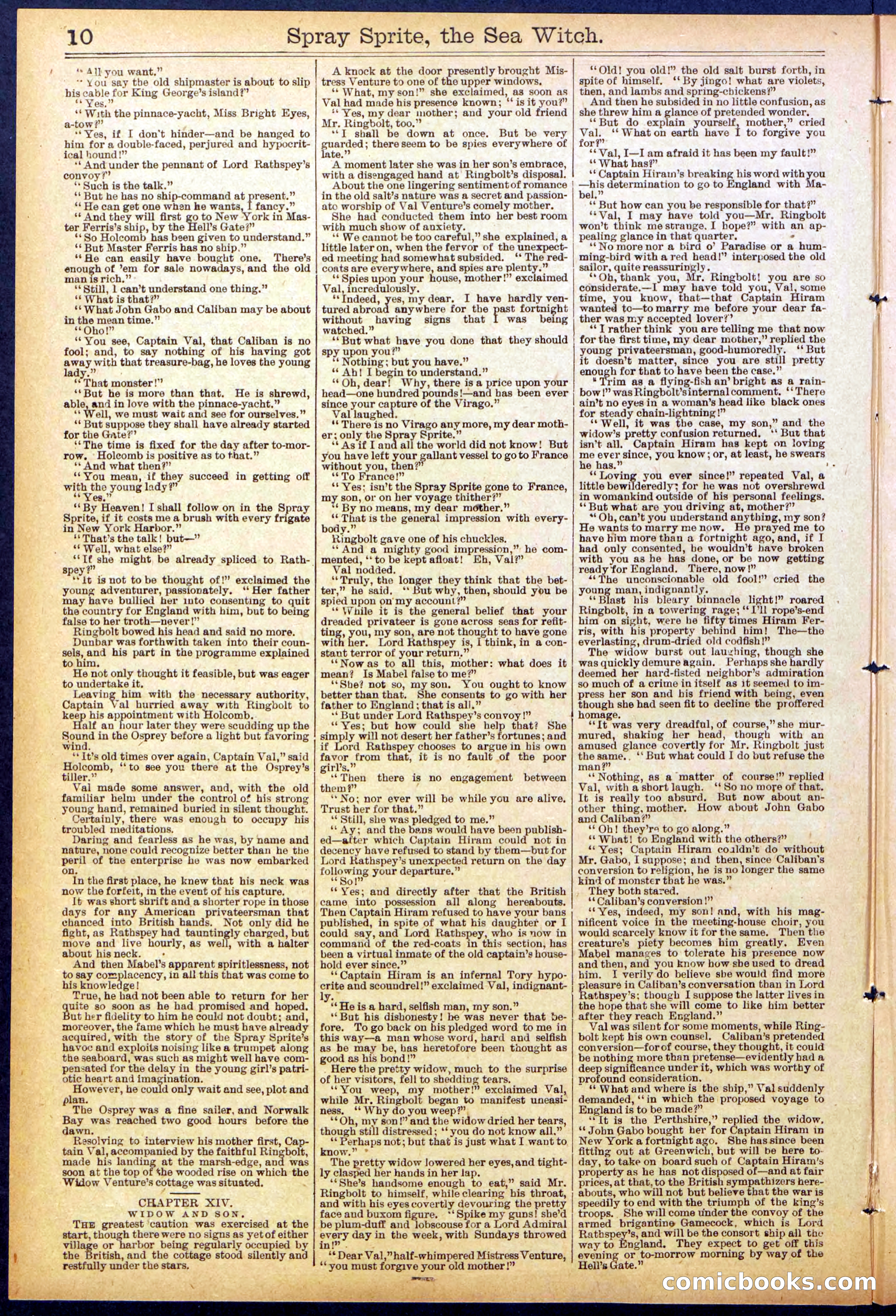 Beadle's Dime Library No. 866 — page 10 of 32