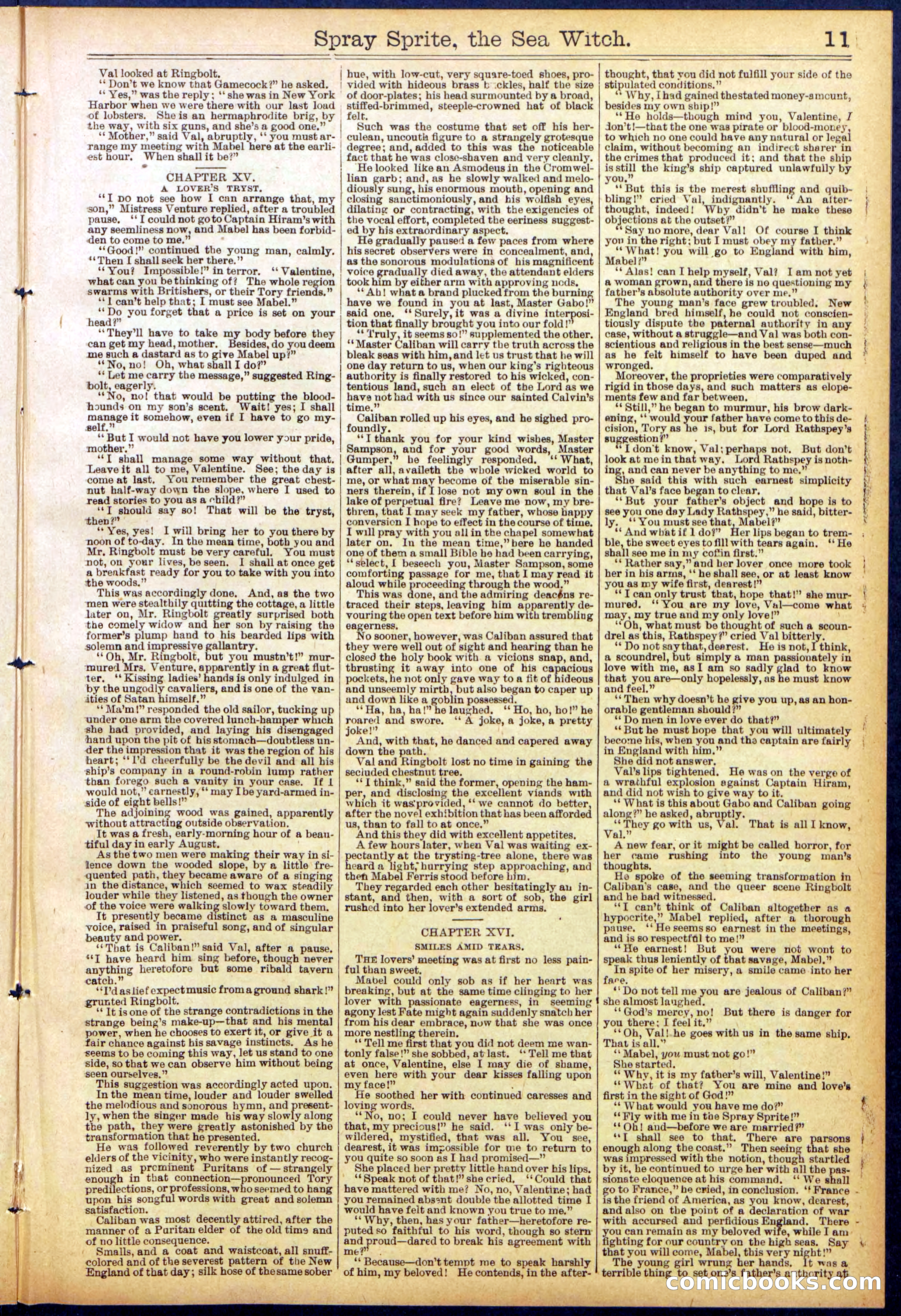 Beadle's Dime Library No. 866 — page 11 of 32