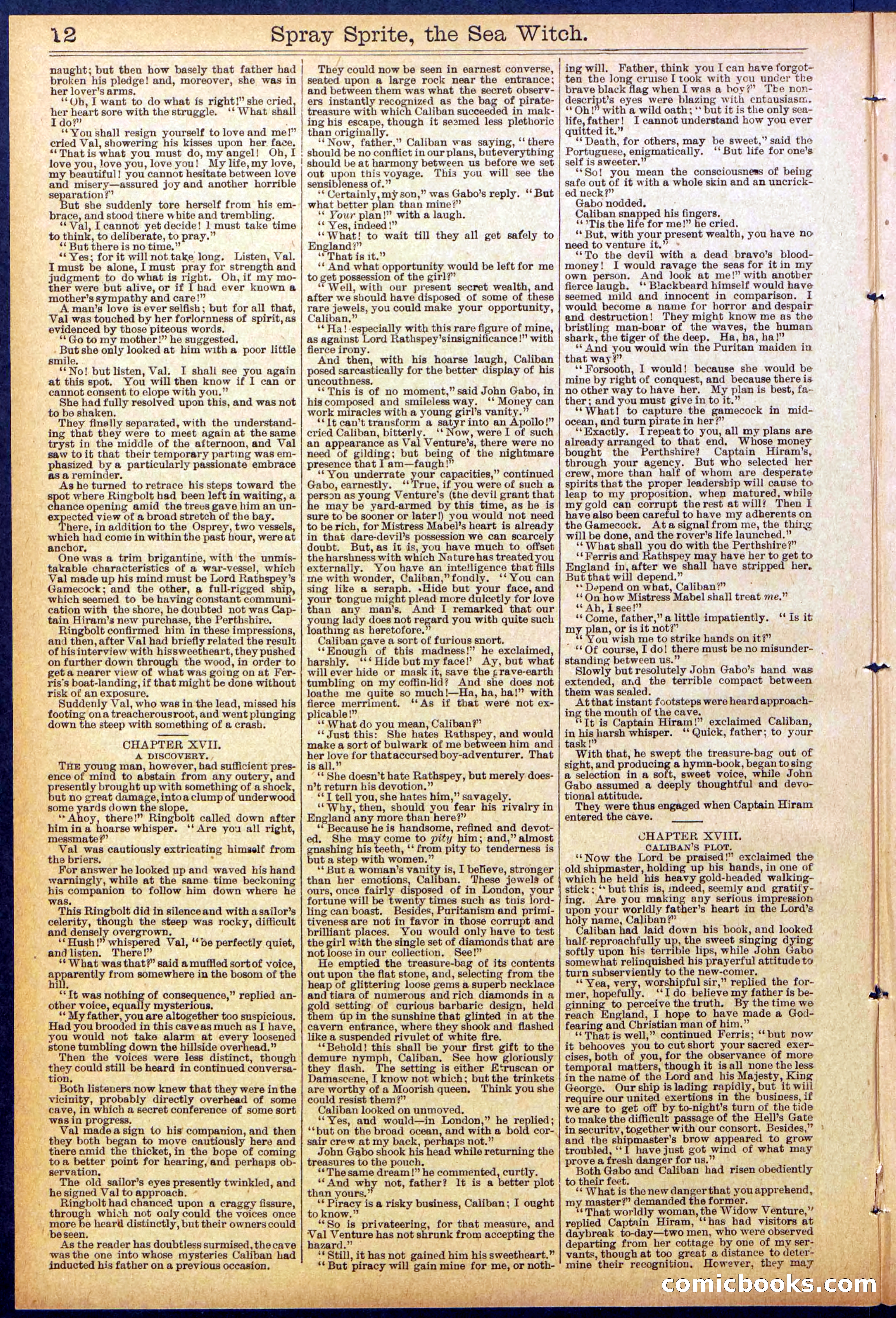 Beadle's Dime Library No. 866 — page 12 of 32