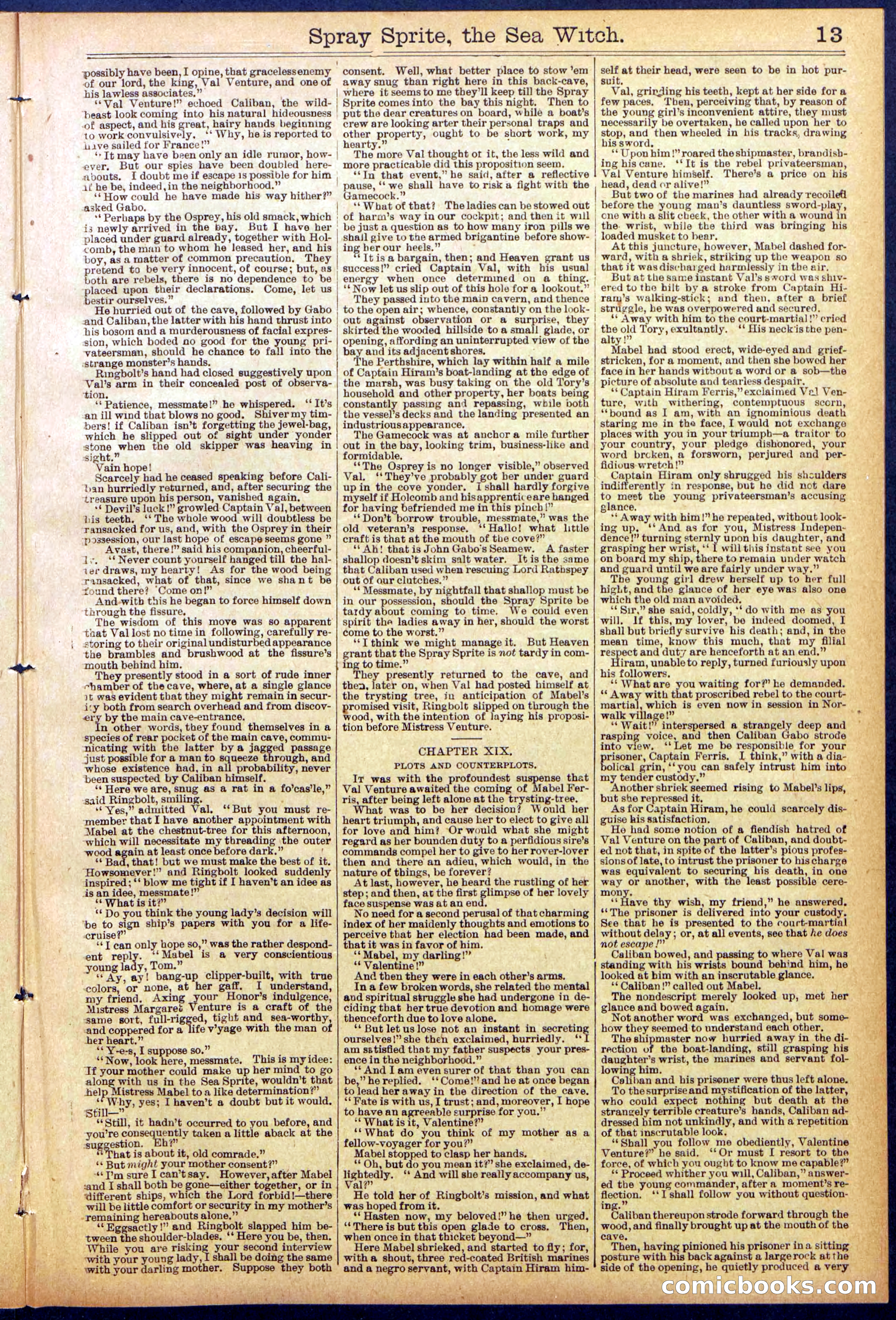 Beadle's Dime Library No. 866 — page 13 of 32