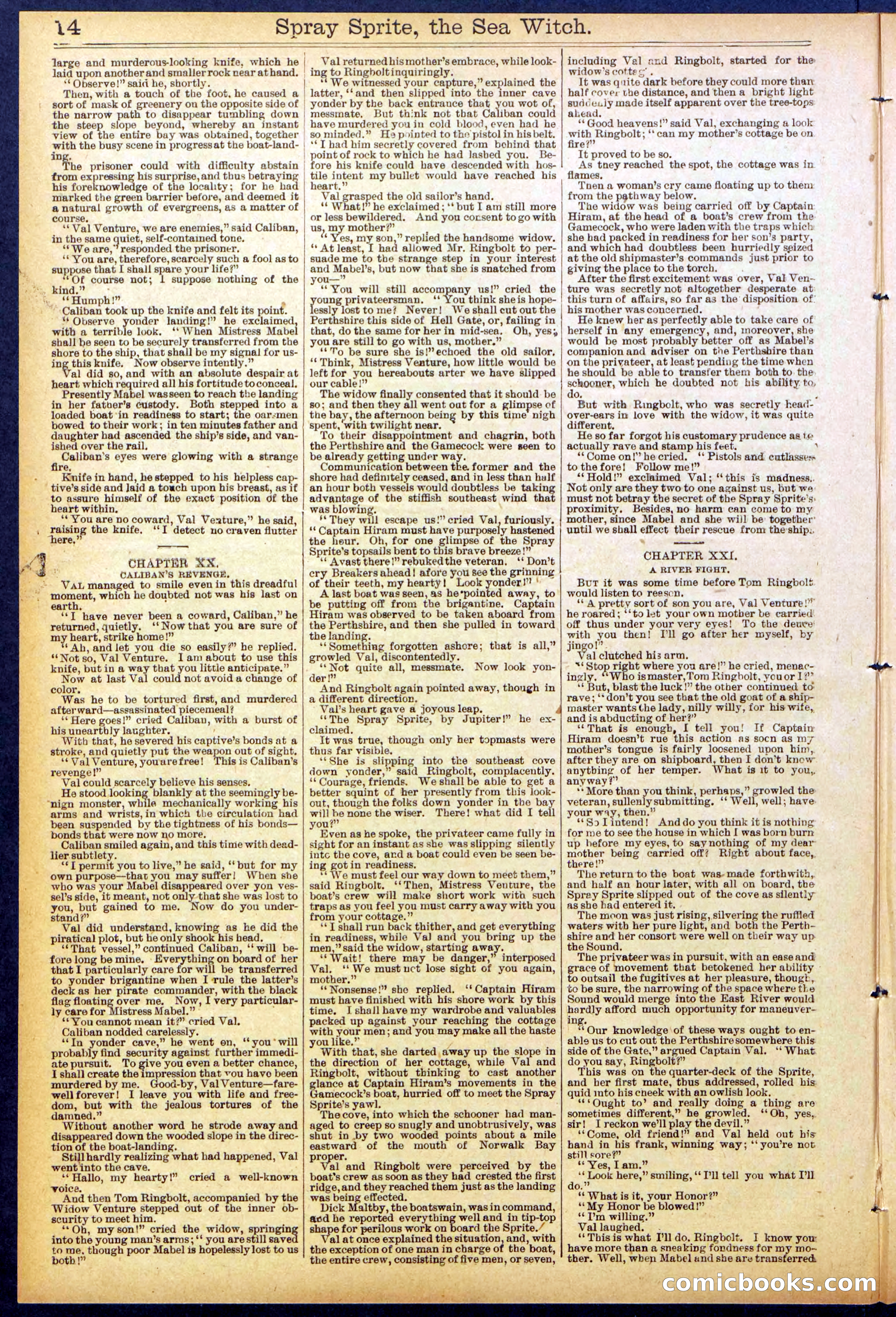 Beadle's Dime Library No. 866 — page 14 of 32