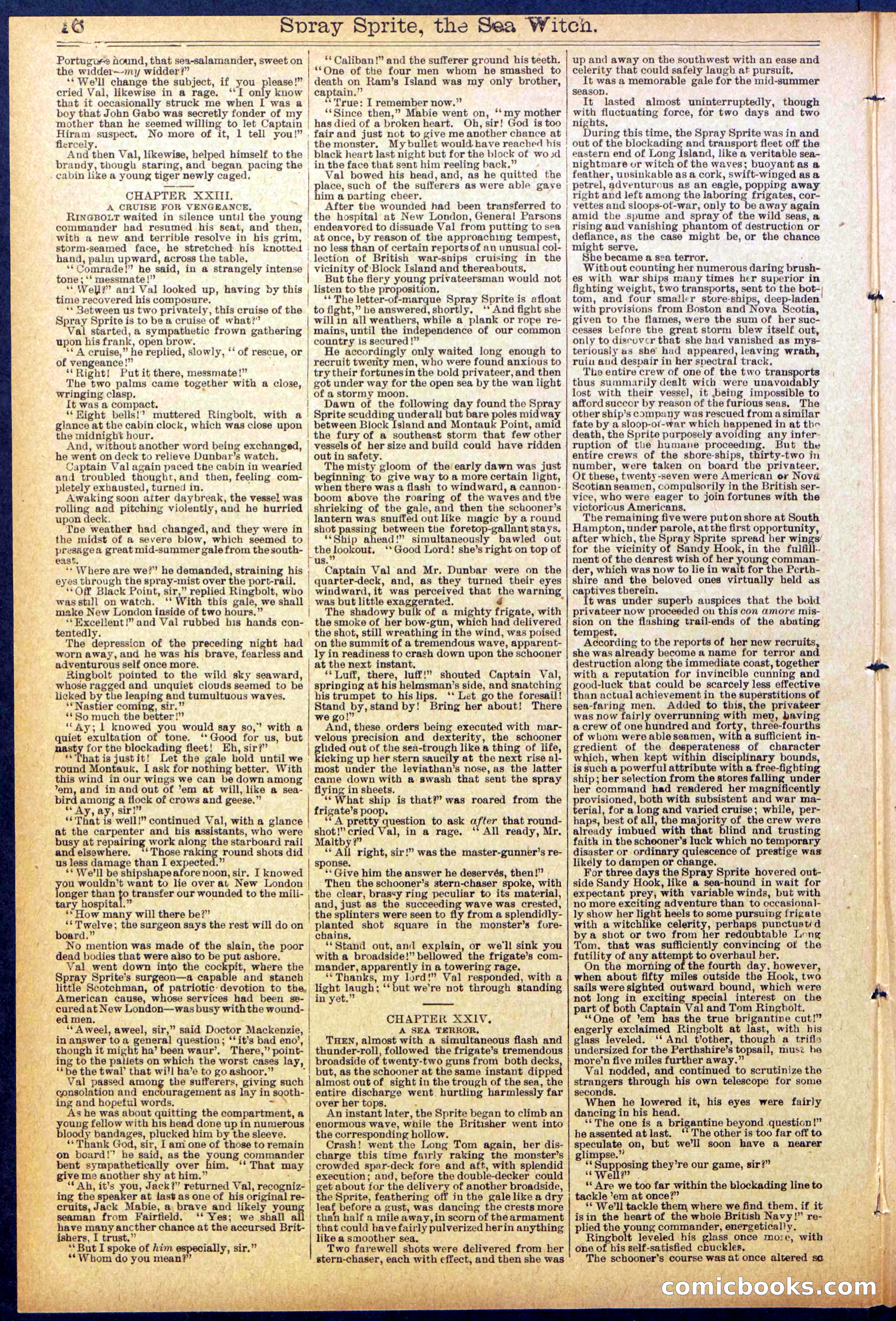Beadle's Dime Library No. 866 — page 16 of 32