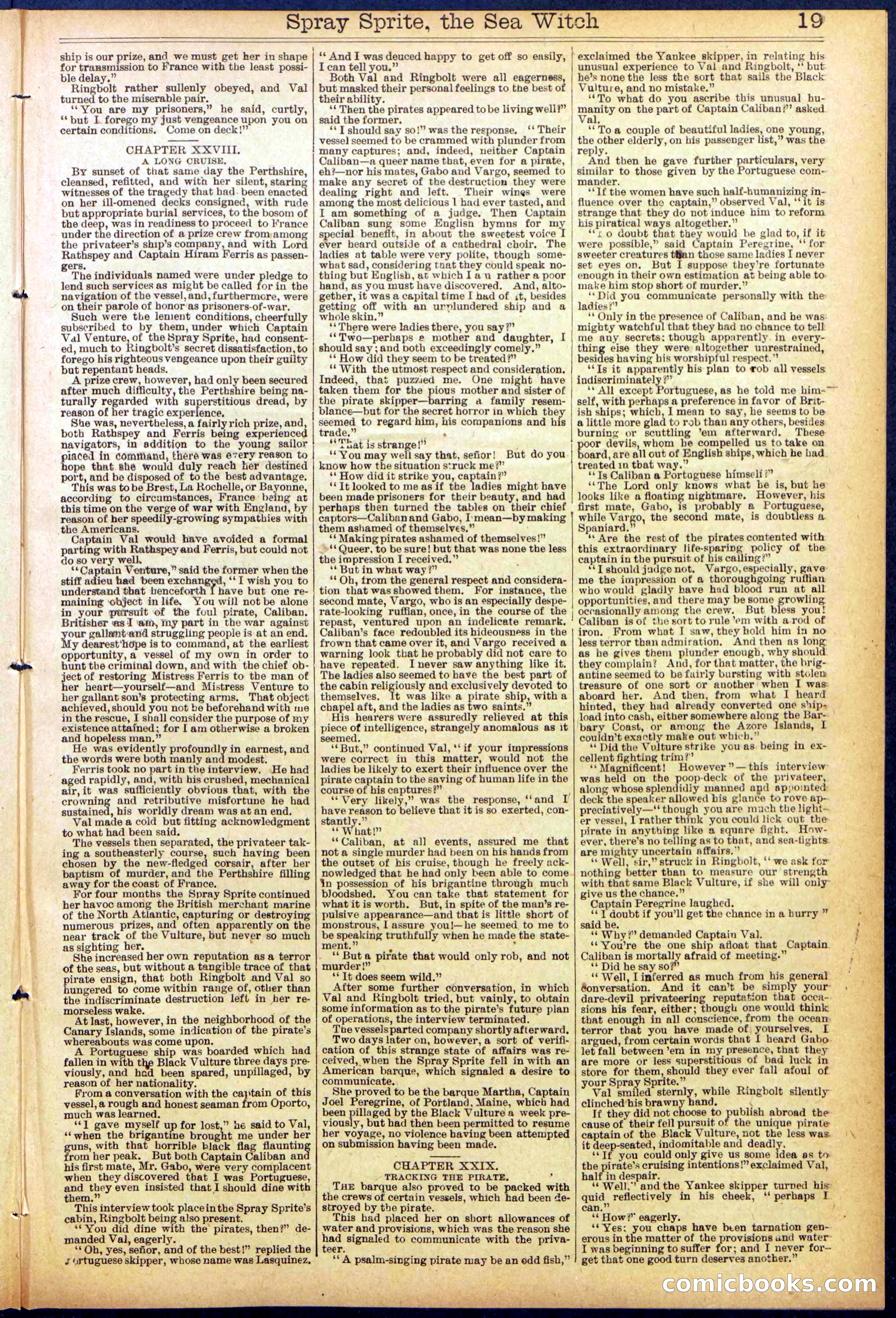 Beadle's Dime Library No. 866 — page 19 of 32