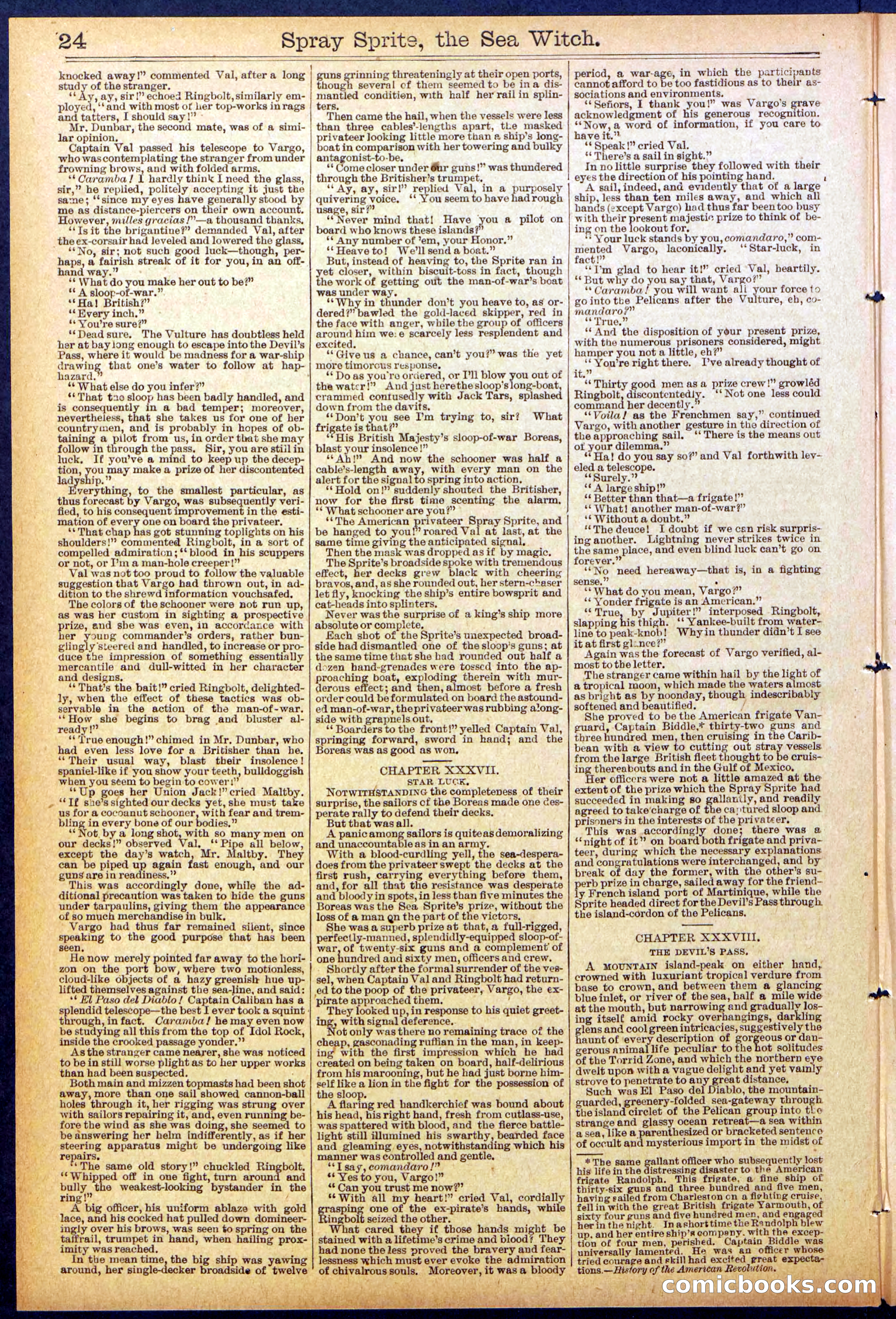 Beadle's Dime Library No. 866 — page 24 of 32