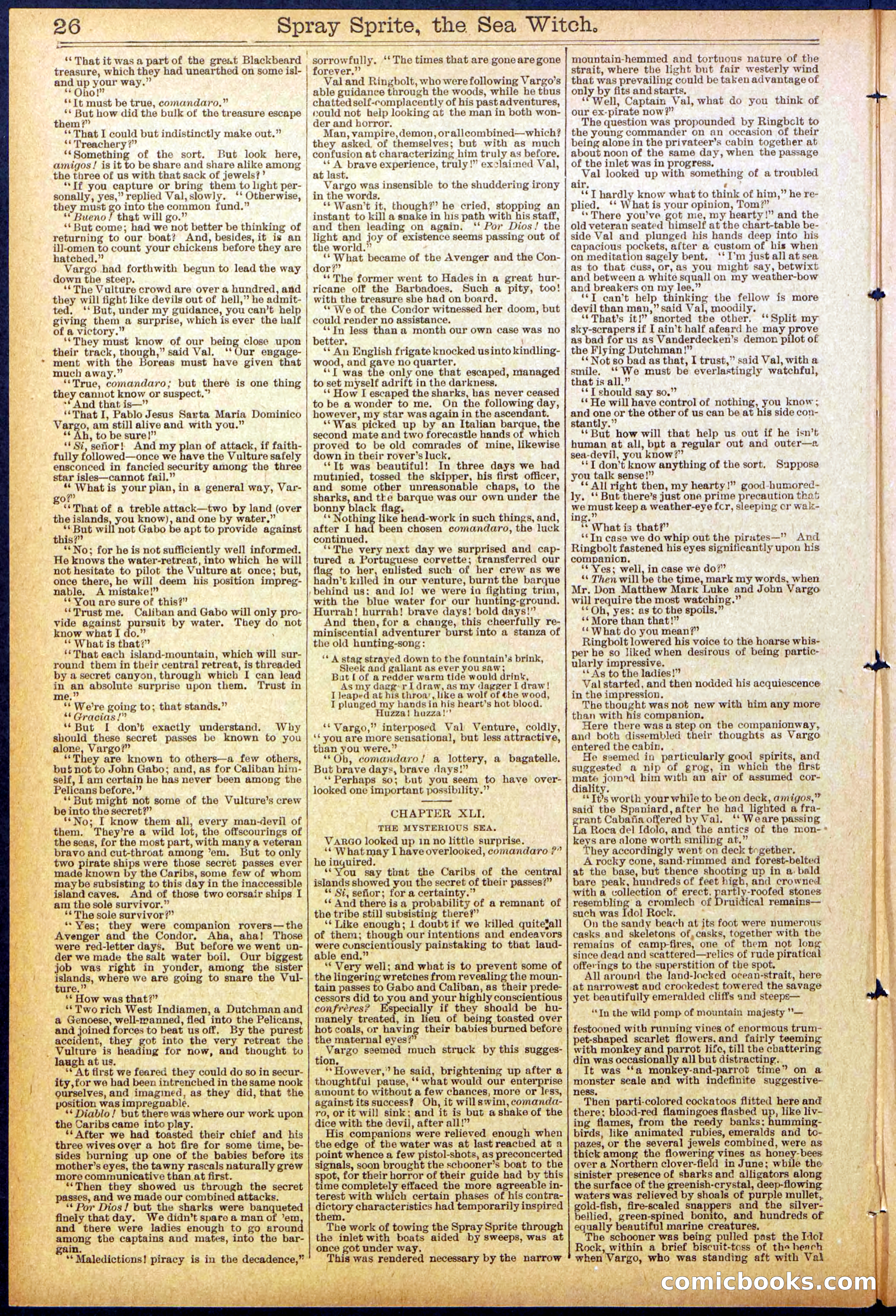 Beadle's Dime Library No. 866 — page 26 of 32
