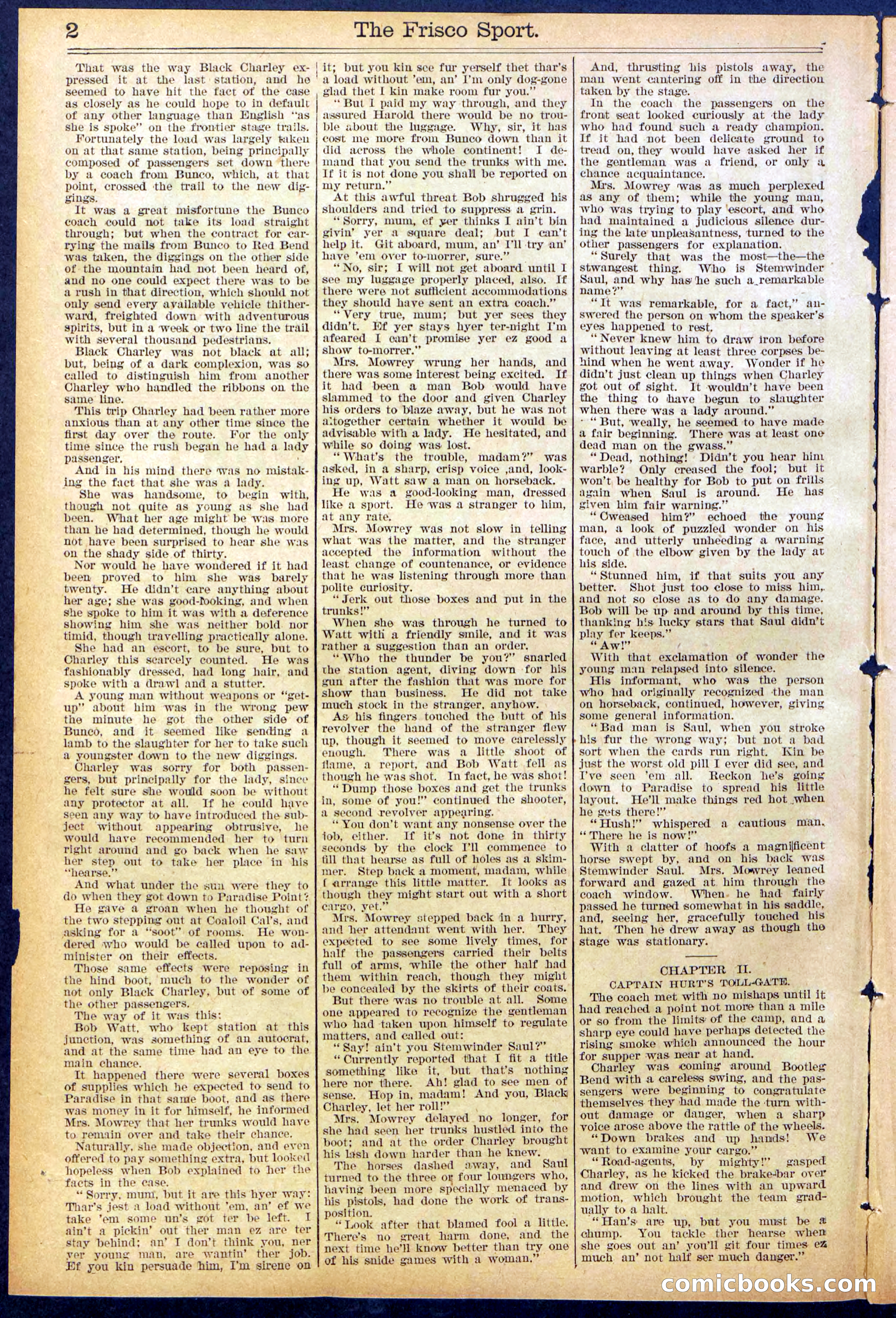 Beadle's New York Dime Library, No. 867 — page 2 of 32
