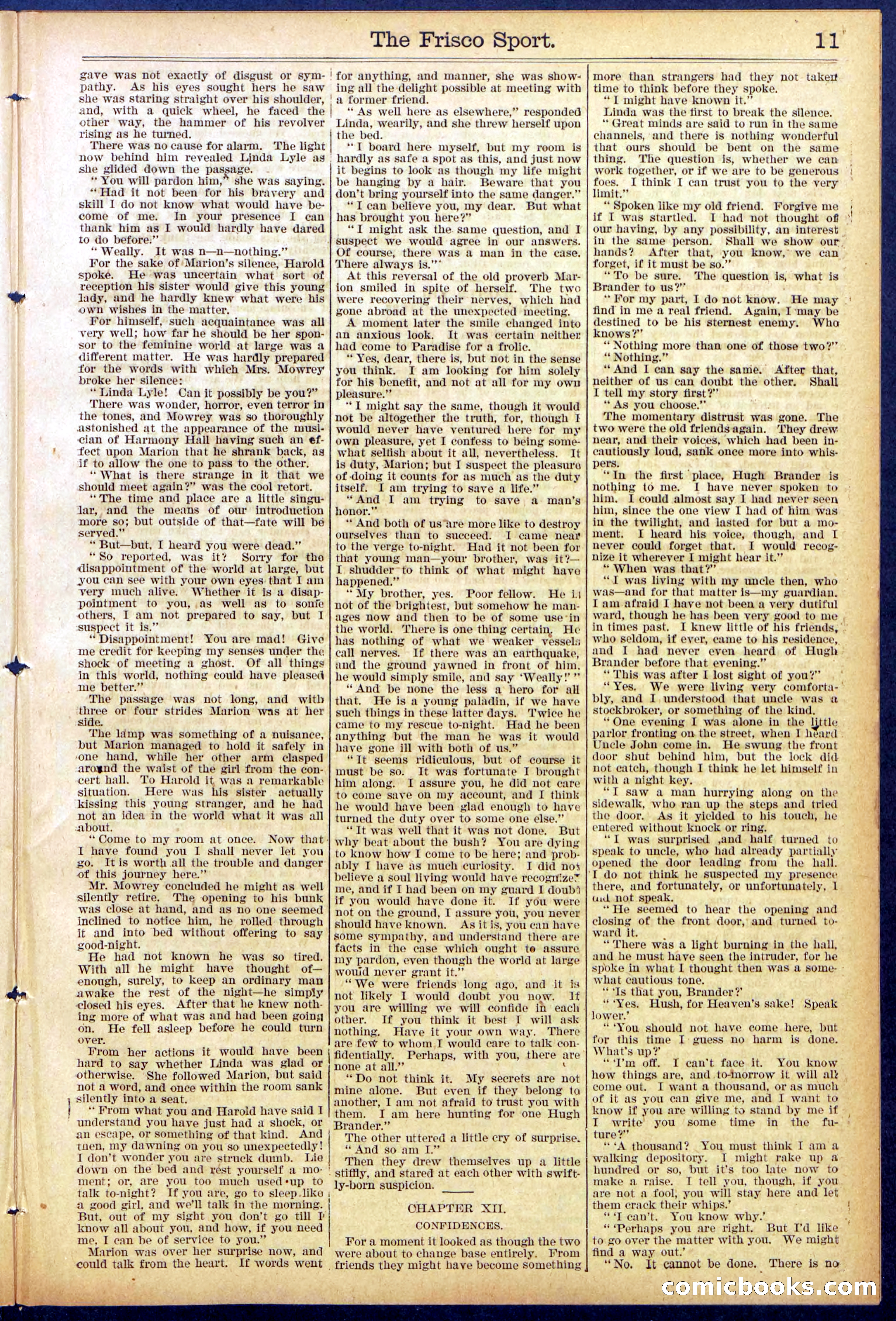 Beadle's New York Dime Library, No. 867 — page 11 of 32