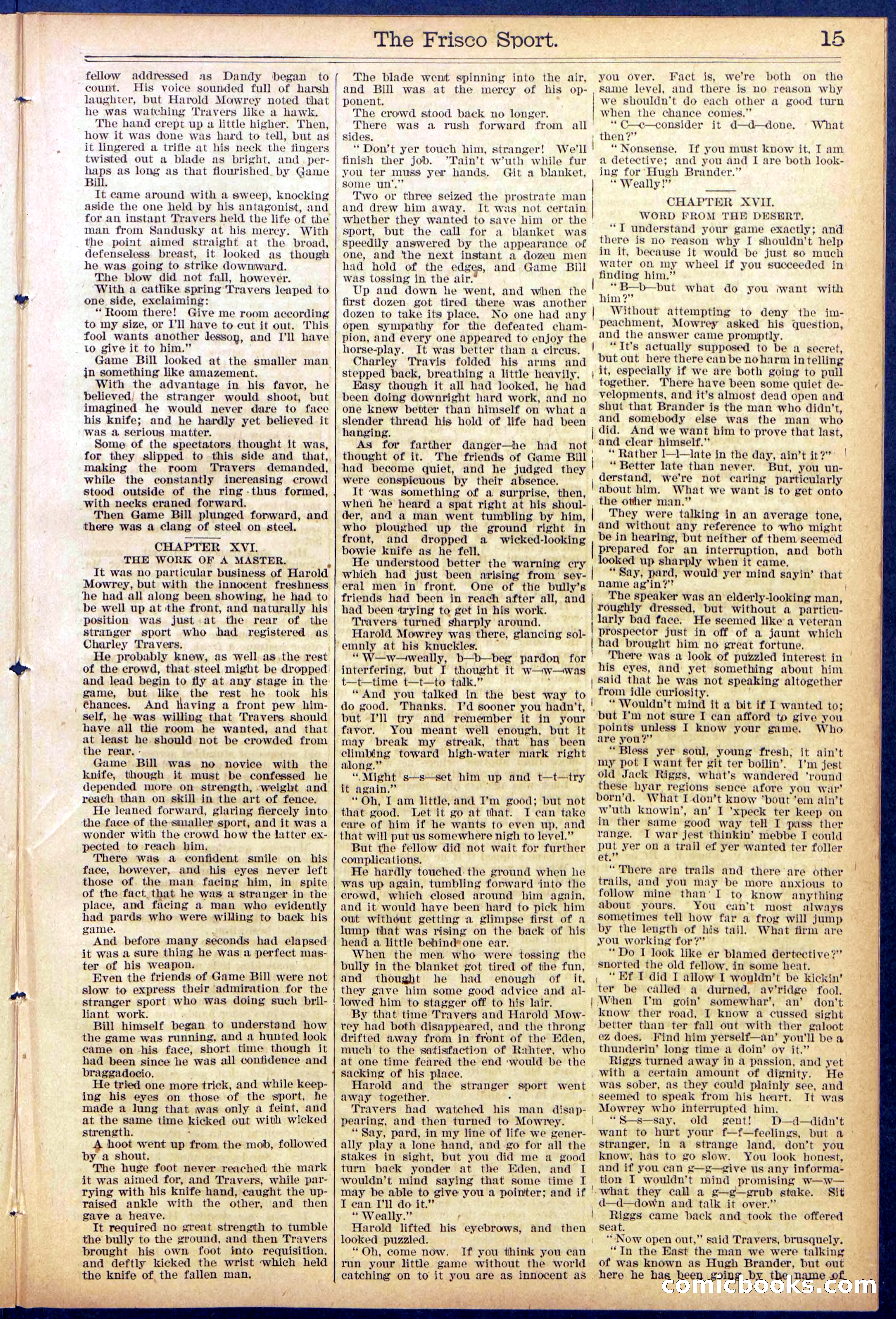 Beadle's New York Dime Library, No. 867 — page 15 of 32