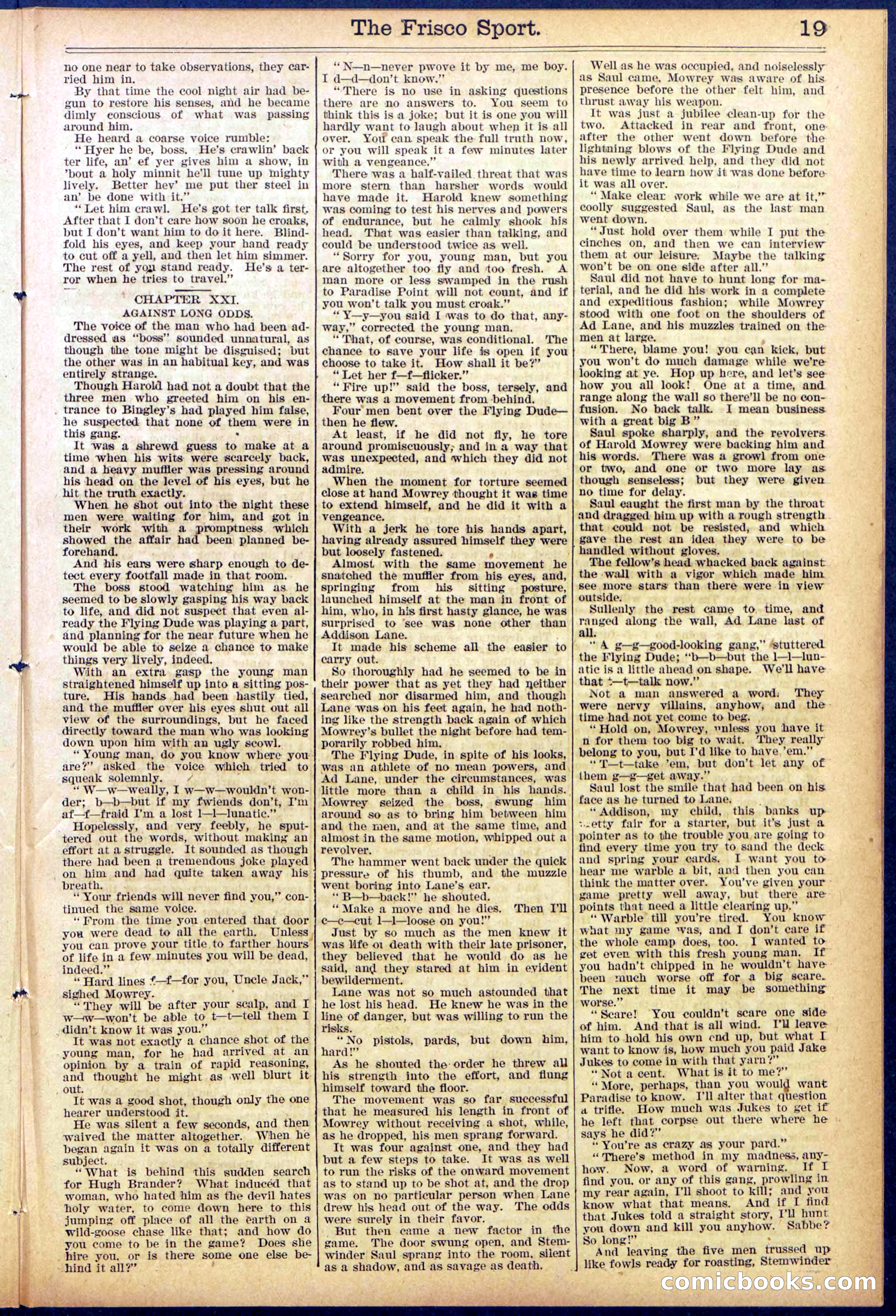 Beadle's New York Dime Library, No. 867 — page 19 of 32