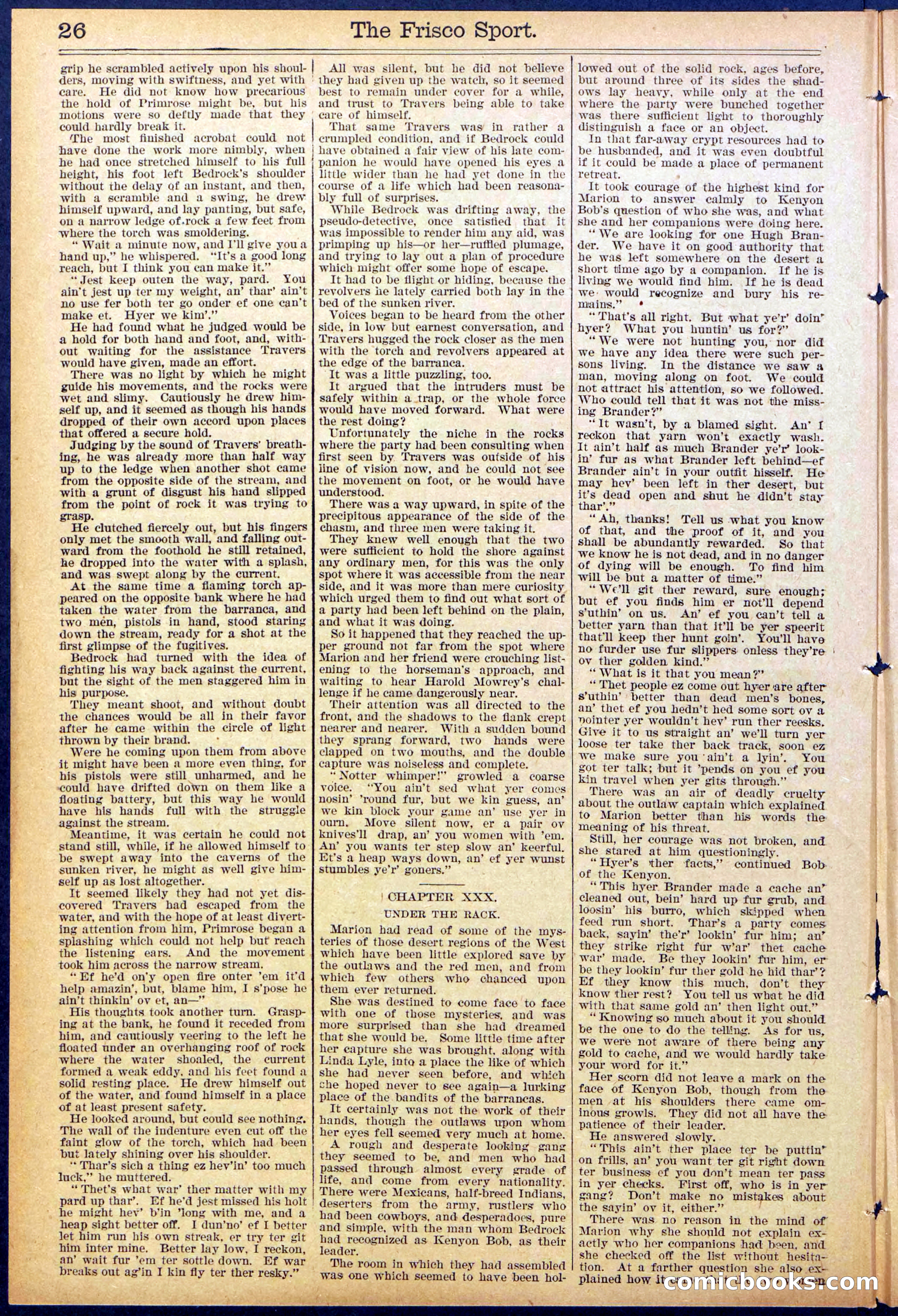 Beadle's New York Dime Library, No. 867 — page 26 of 32