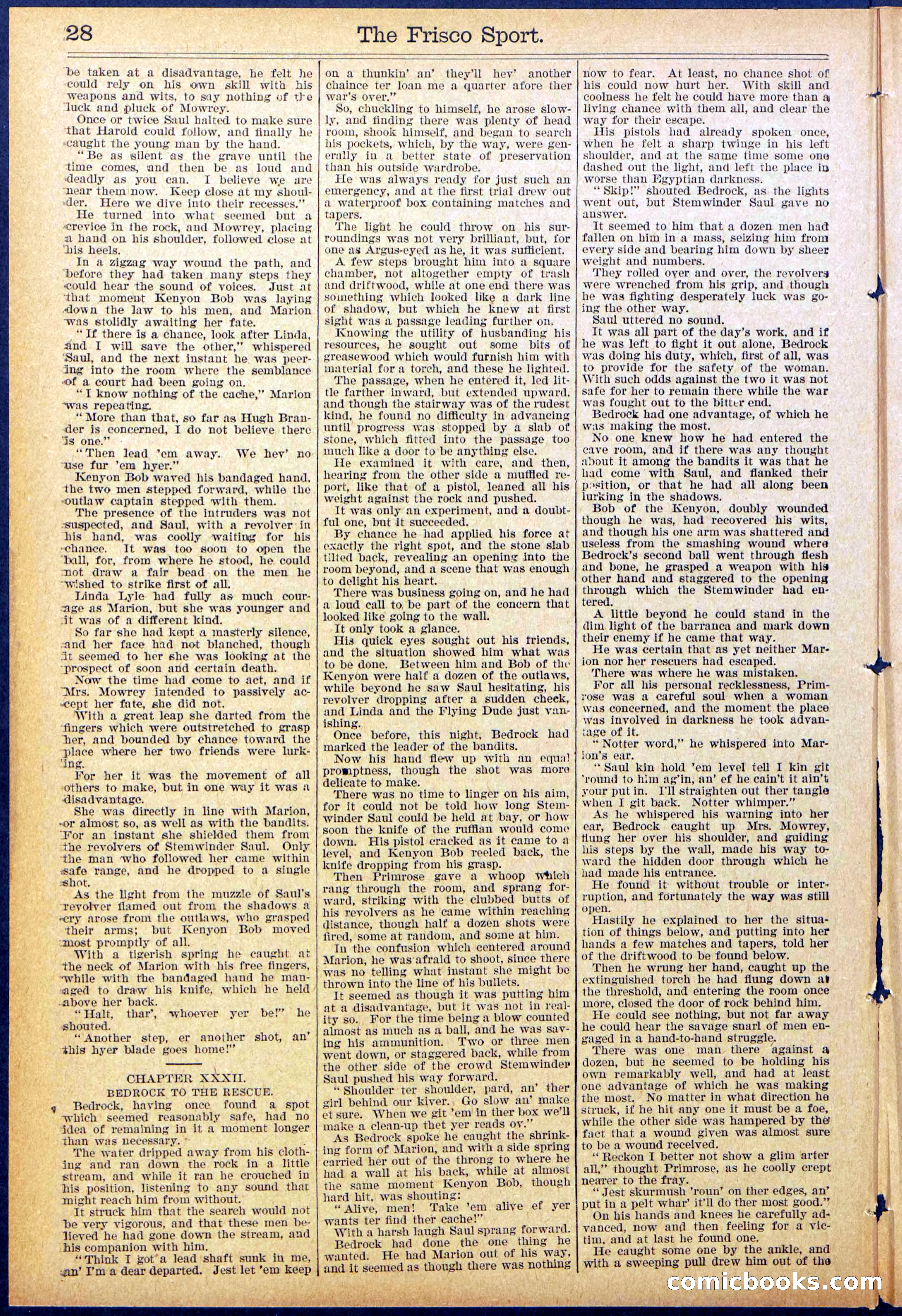 Beadle's New York Dime Library, No. 867 — page 28 of 32