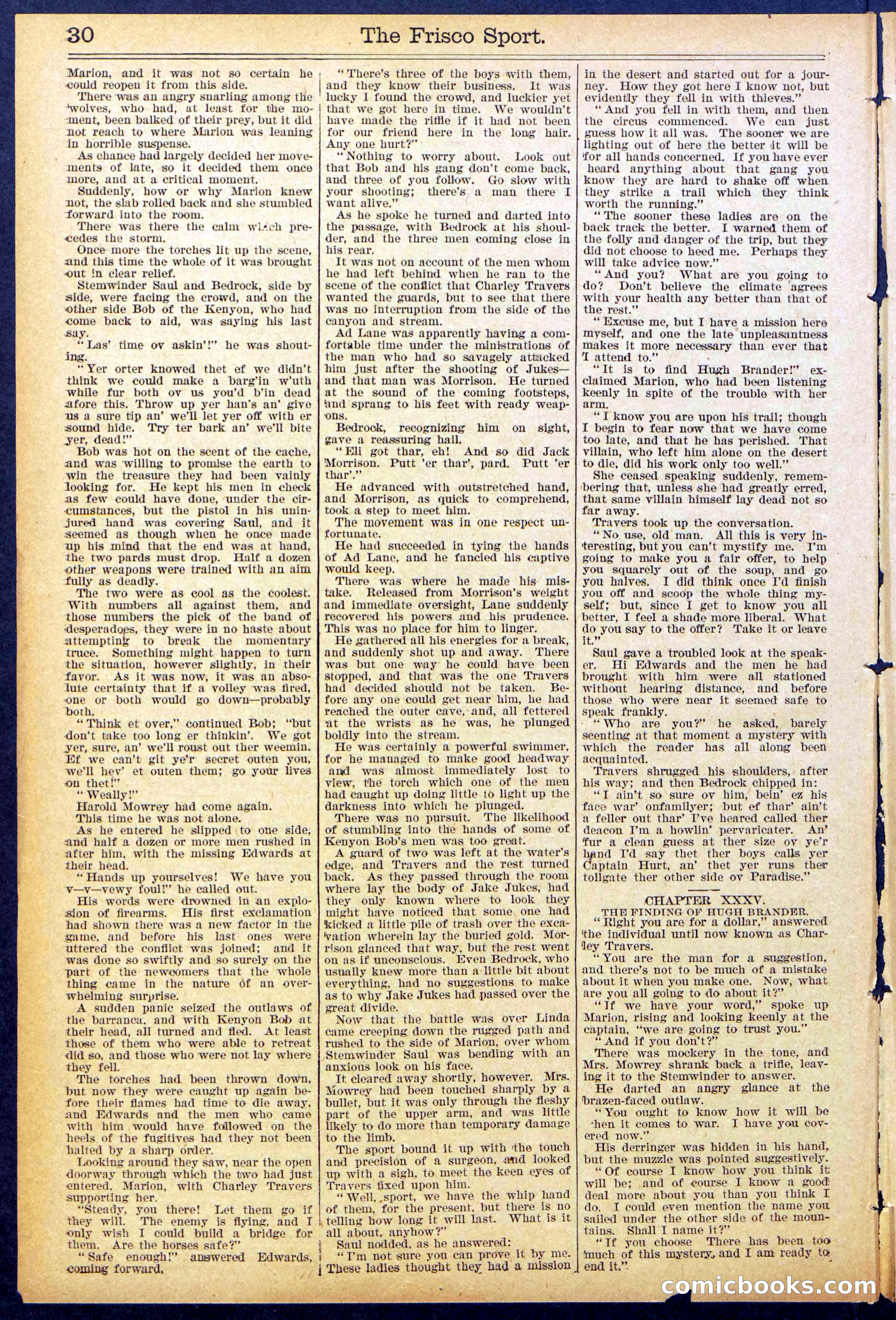 Beadle's New York Dime Library, No. 867 — page 30 of 32