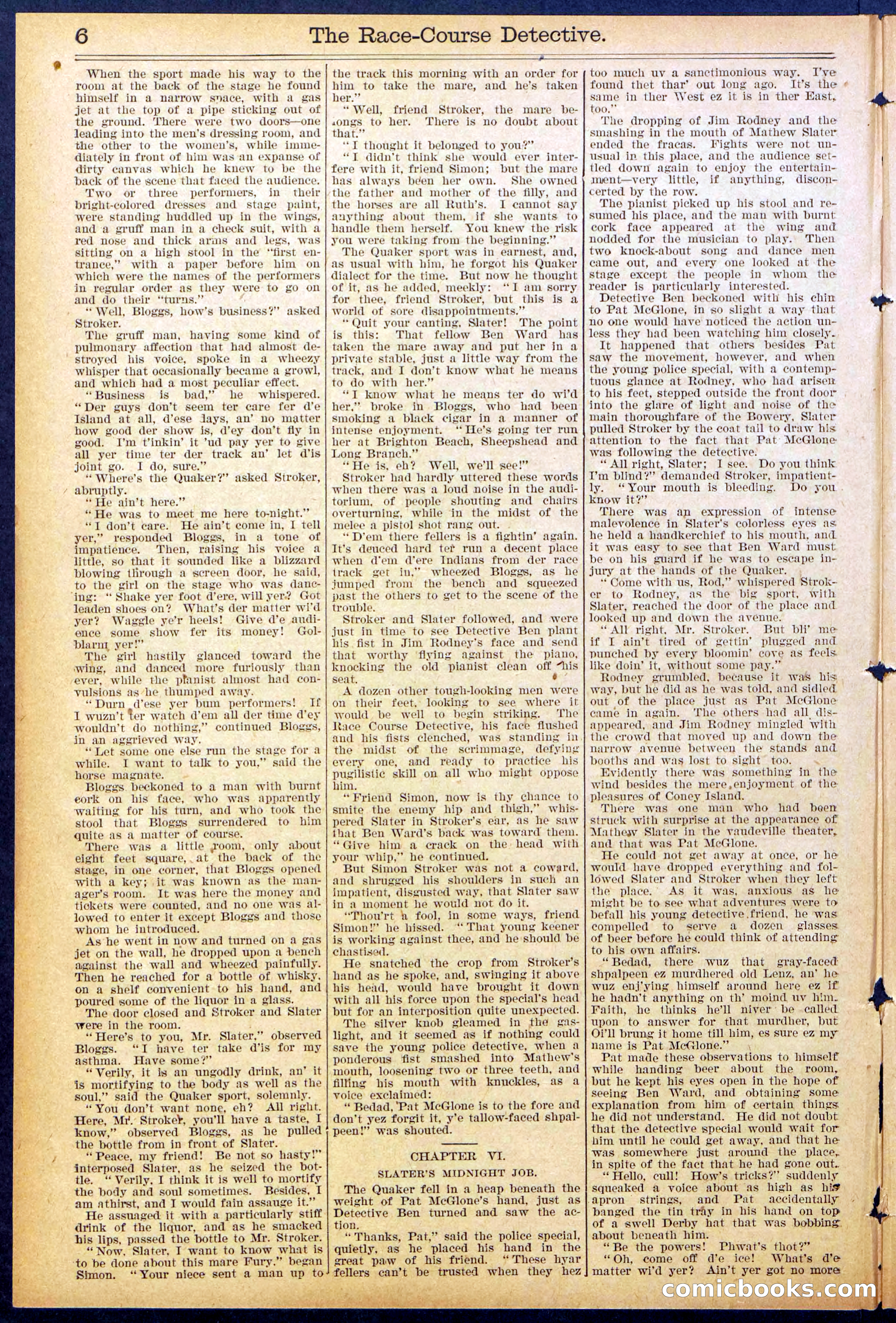 Beadle's Dime Library No. 868 — page 6 of 32