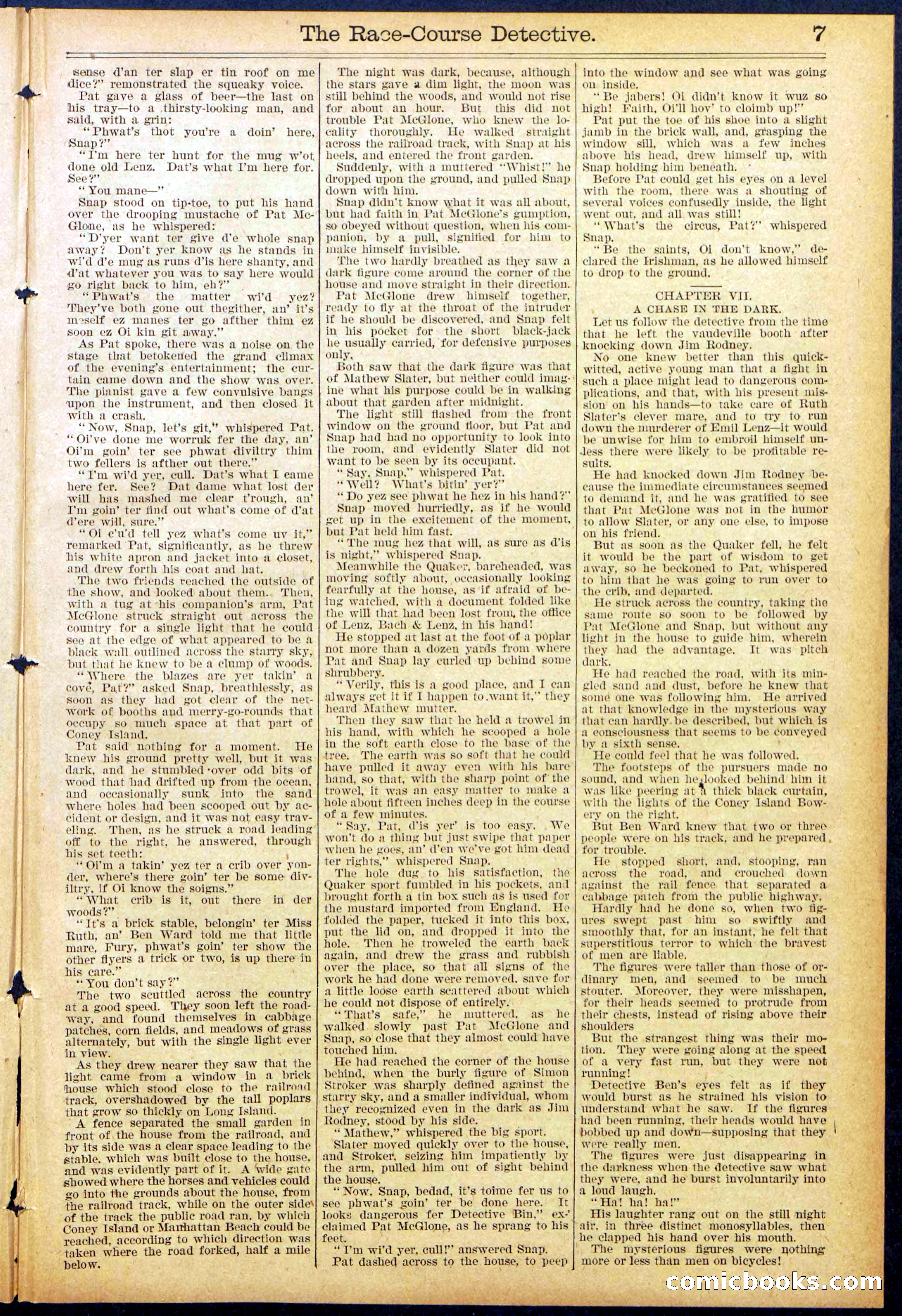 Beadle's Dime Library No. 868 — page 7 of 32