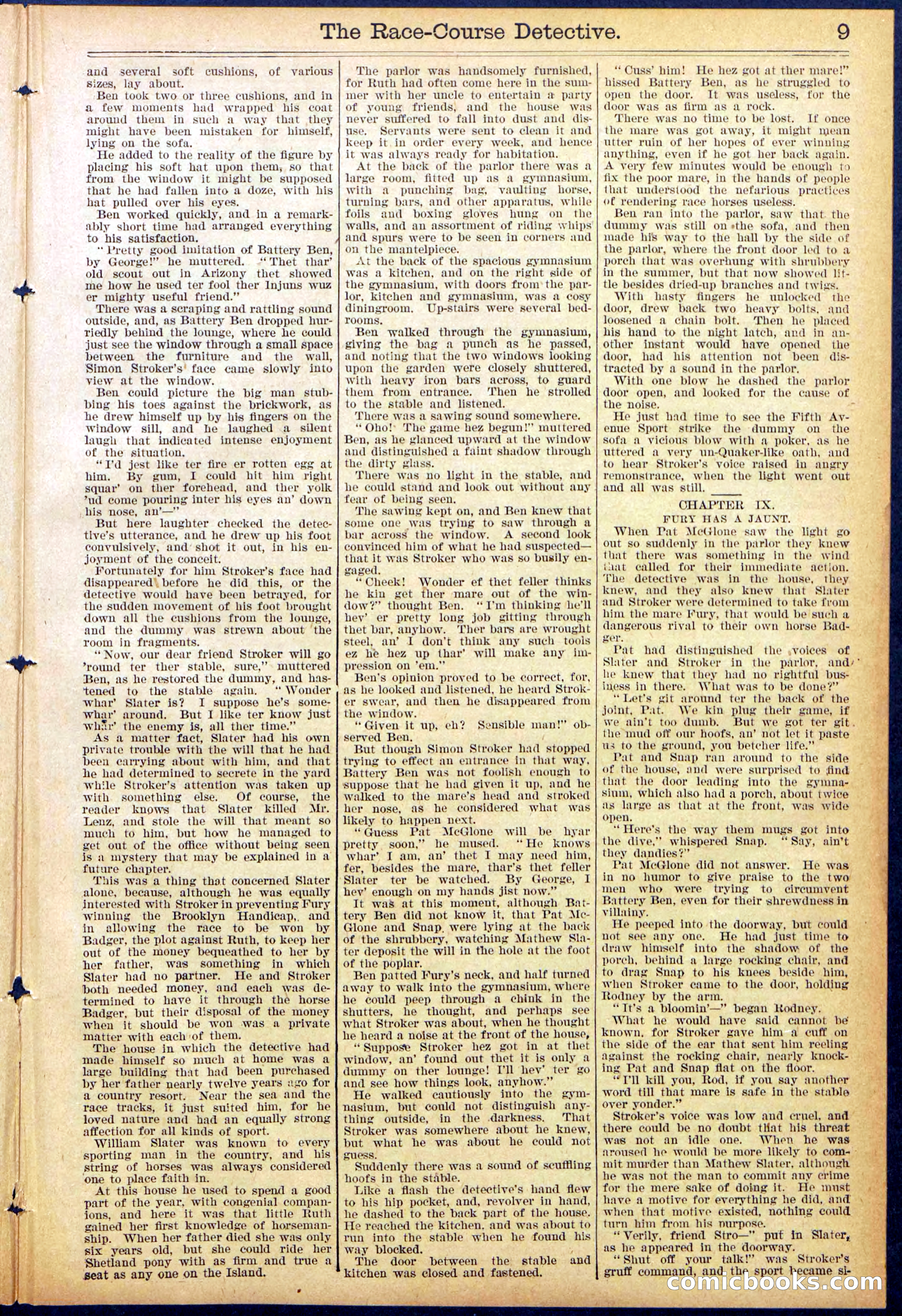 Beadle's Dime Library No. 868 — page 9 of 32