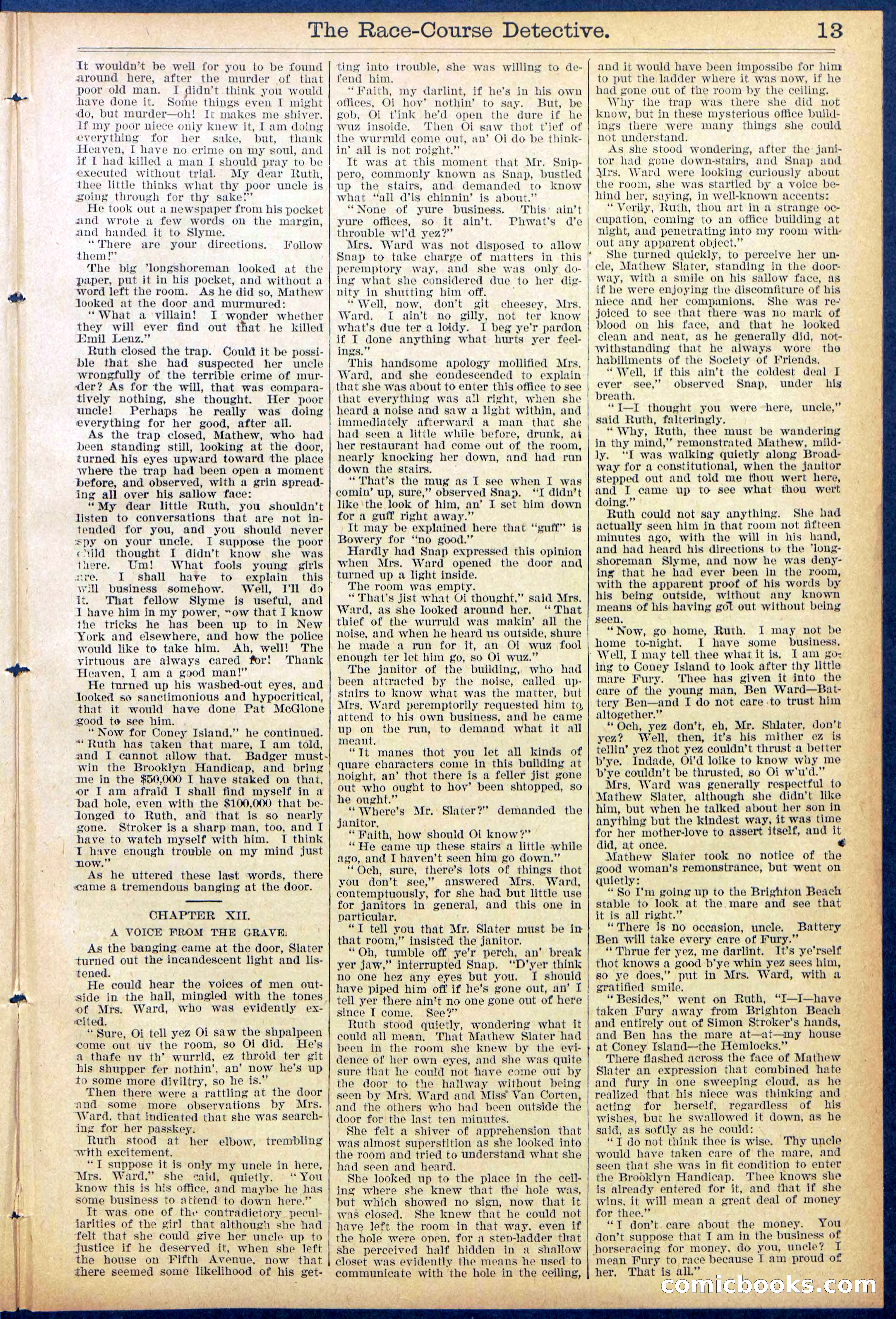 Beadle's Dime Library No. 868 — page 13 of 32
