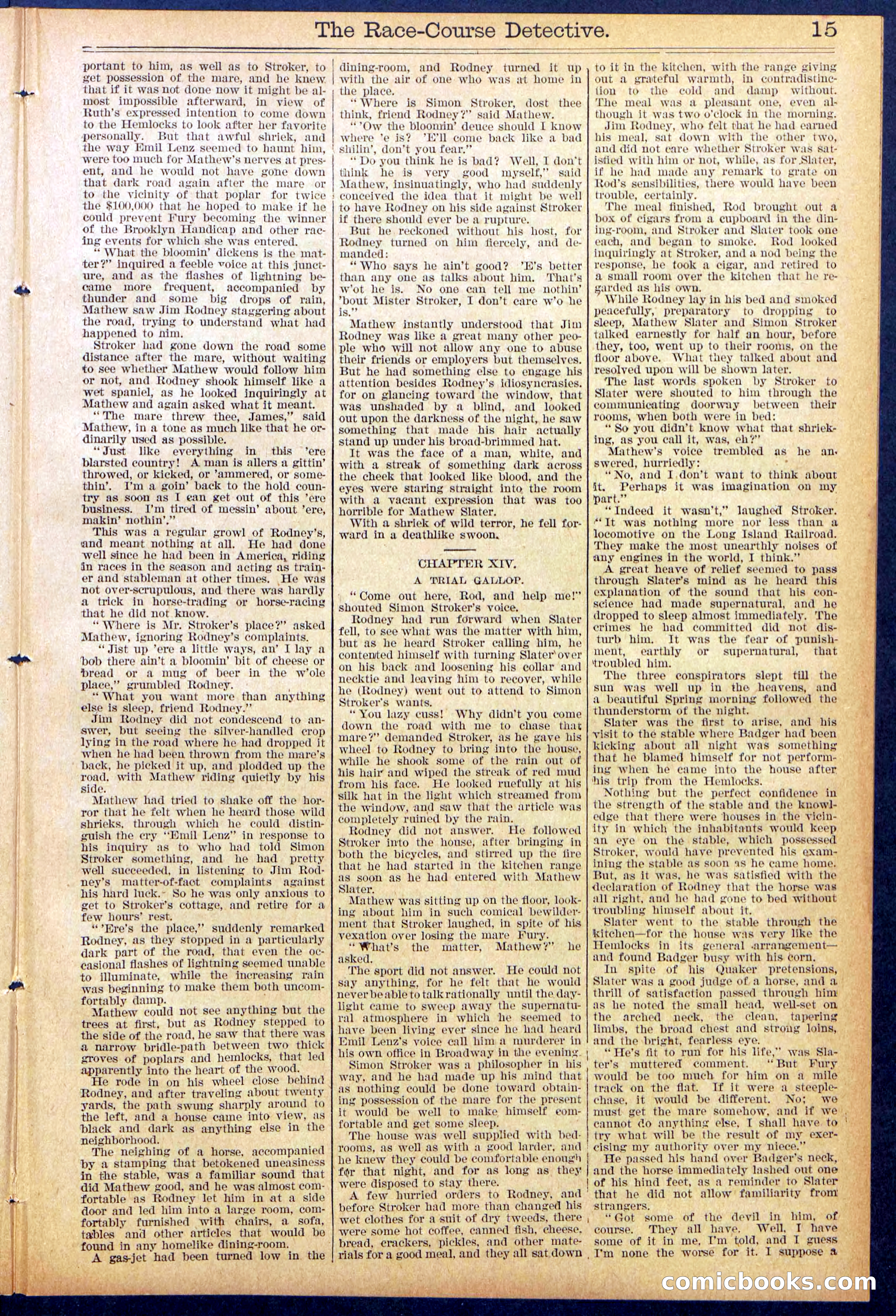 Beadle's Dime Library No. 868 — page 15 of 32
