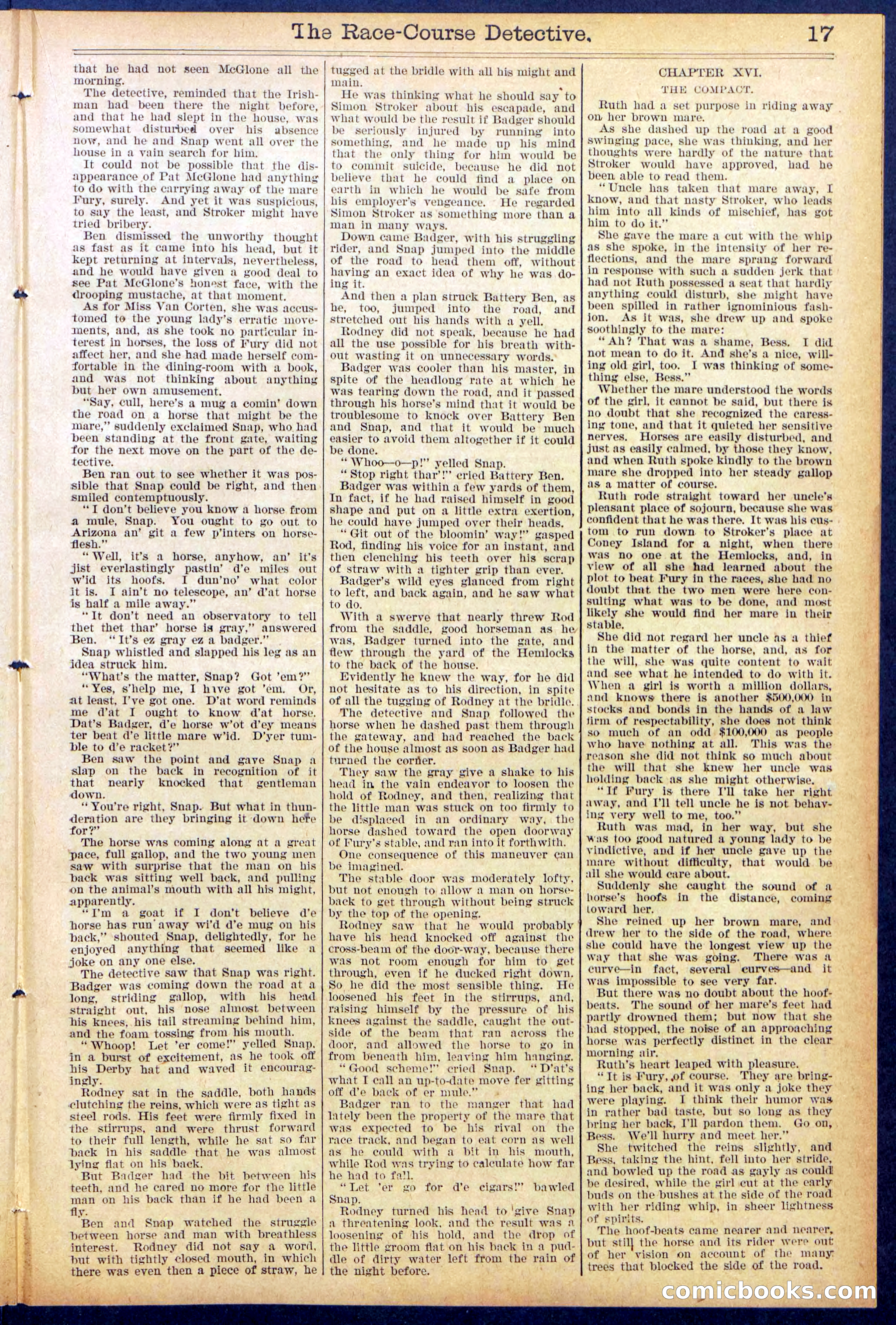 Beadle's Dime Library No. 868 — page 17 of 32
