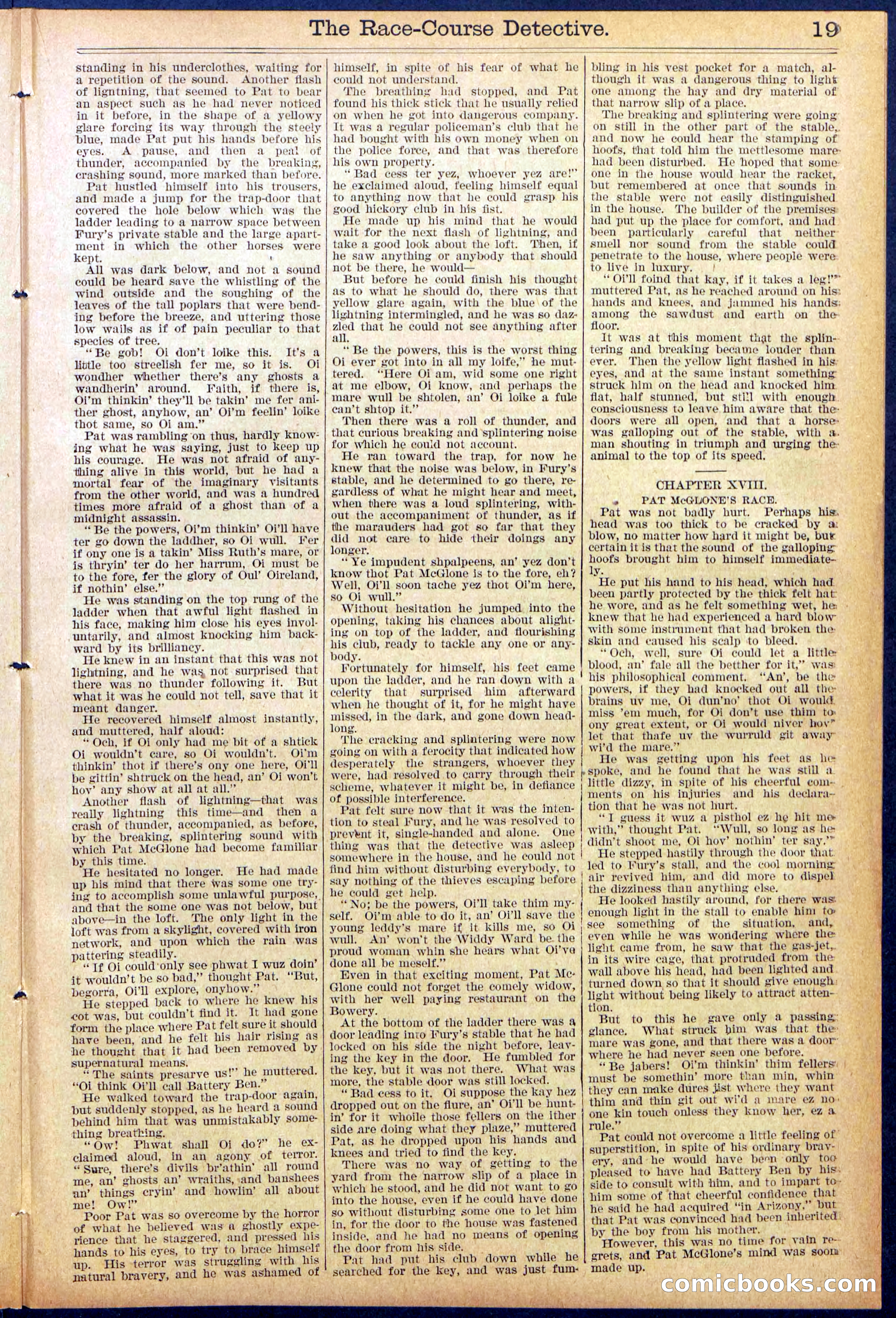 Beadle's Dime Library No. 868 — page 19 of 32