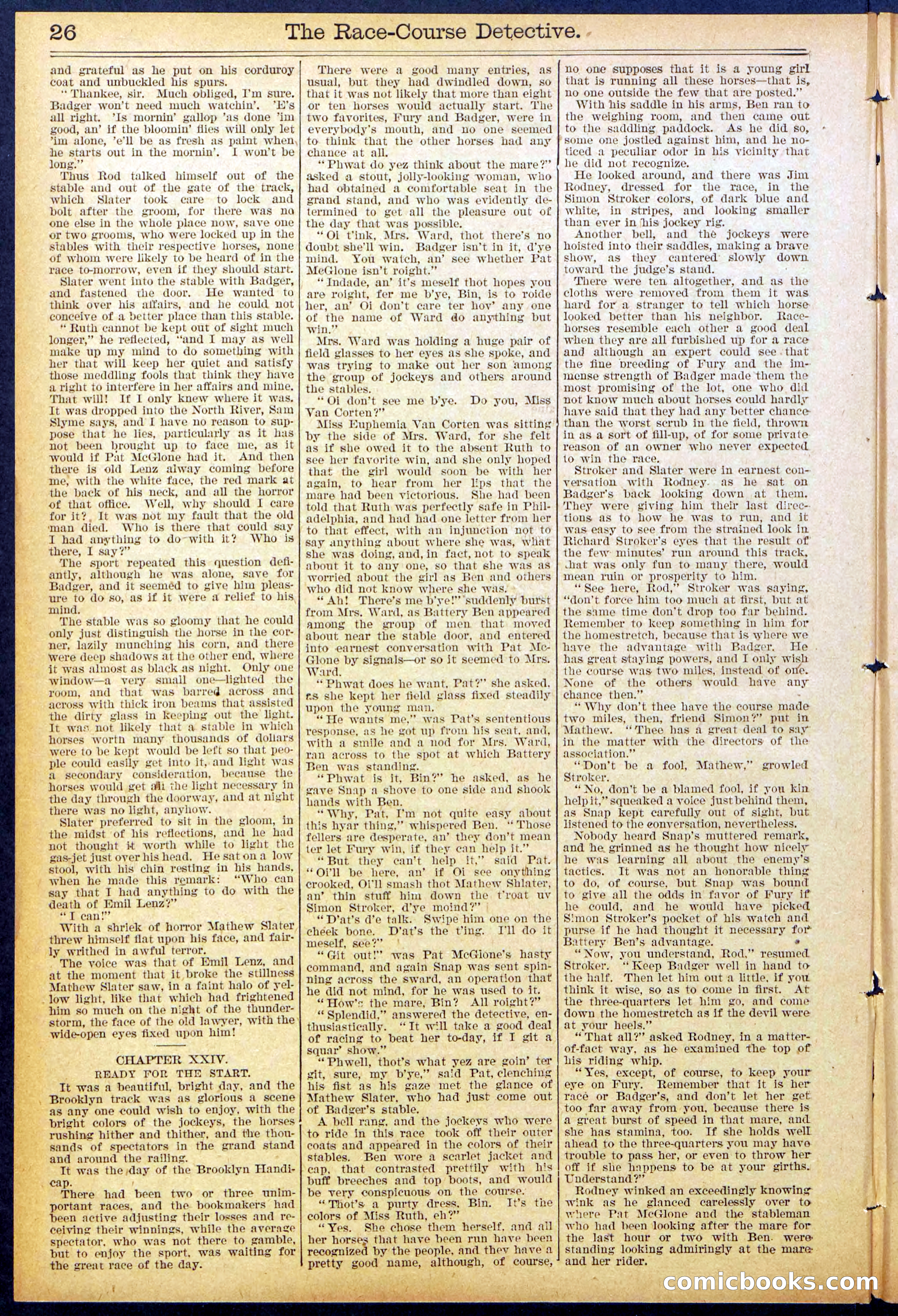 Beadle's Dime Library No. 868 — page 26 of 32