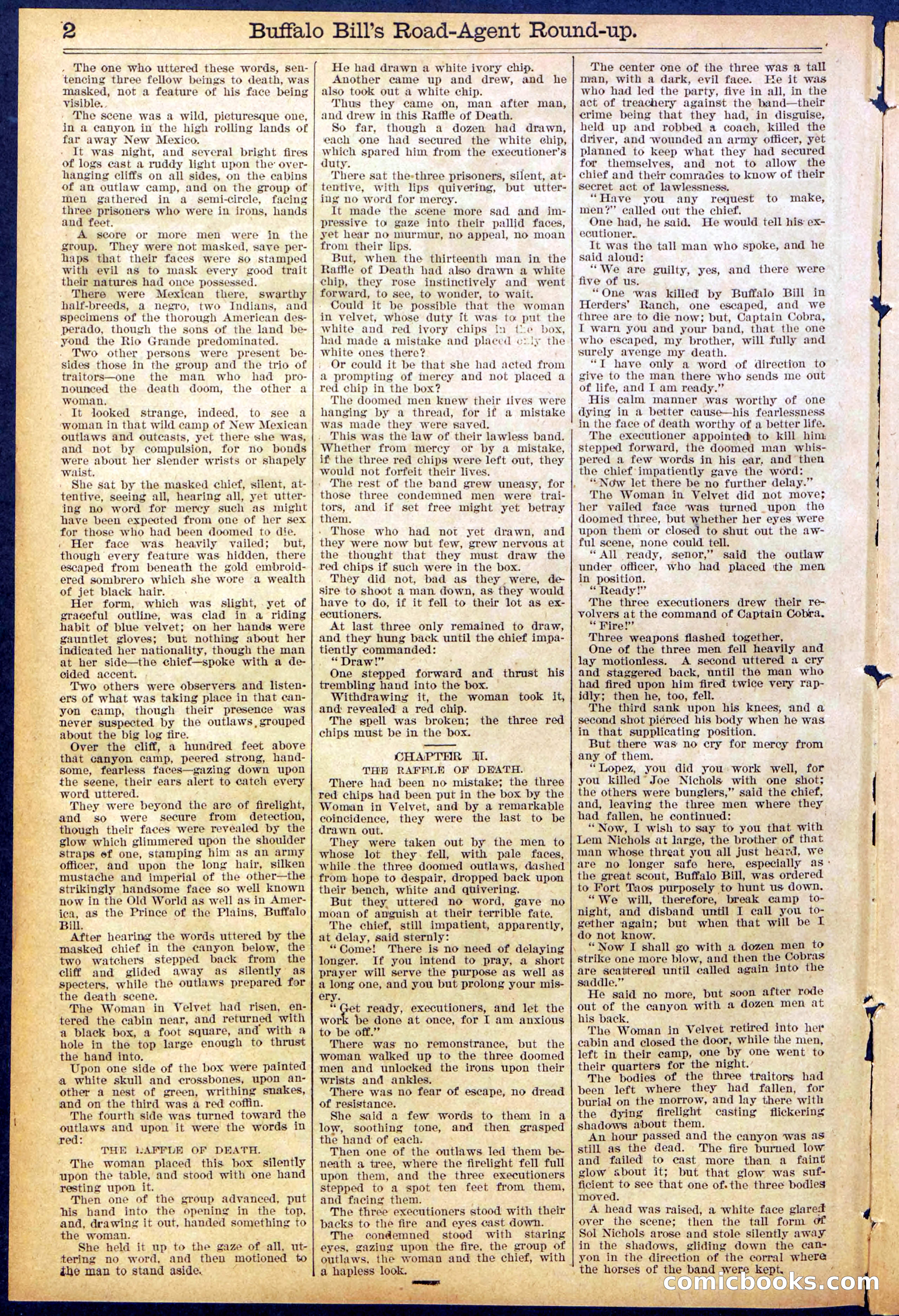 Beadle's Dime Library No. 869 — page 2 of 32