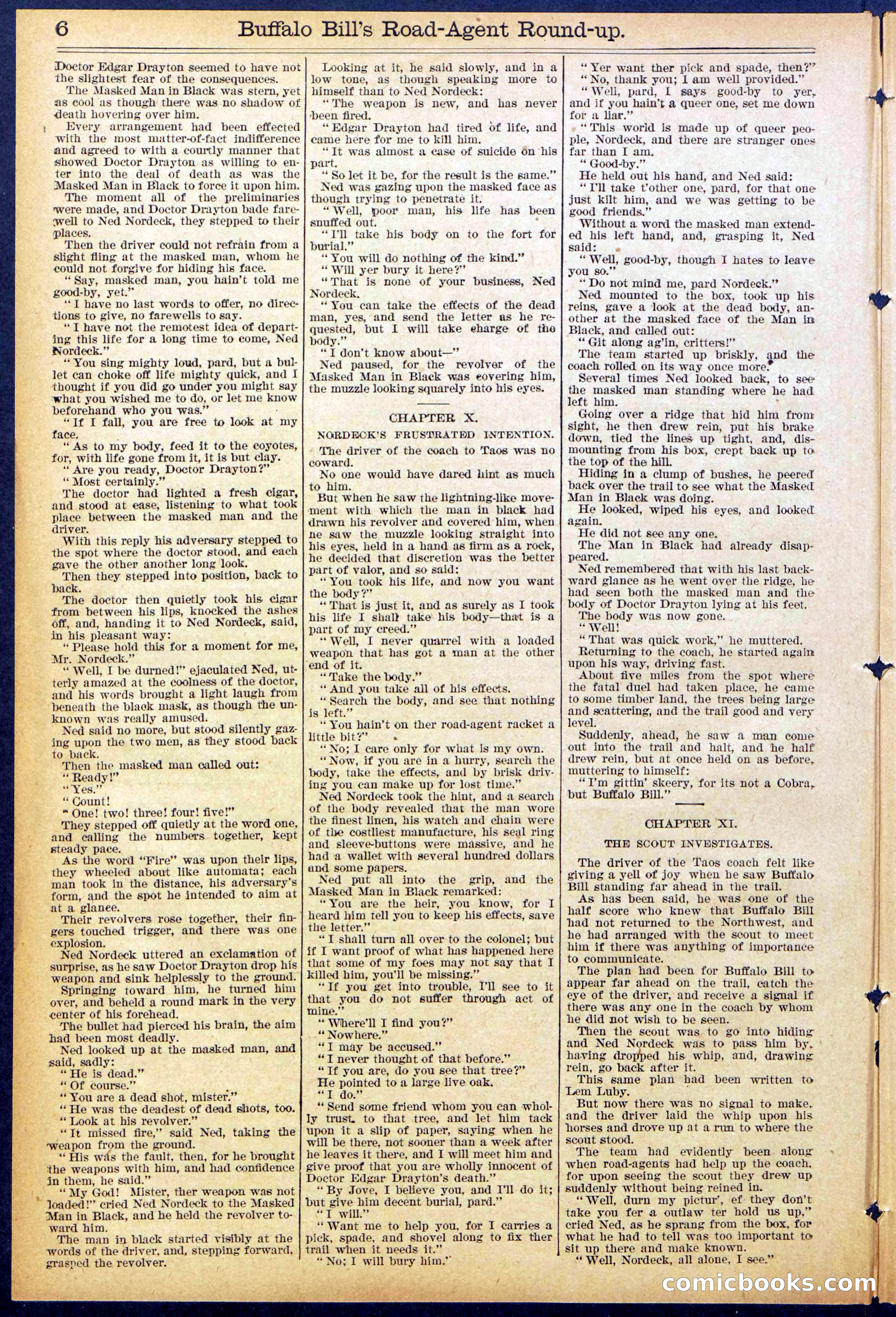 Beadle's Dime Library No. 869 — page 6 of 32