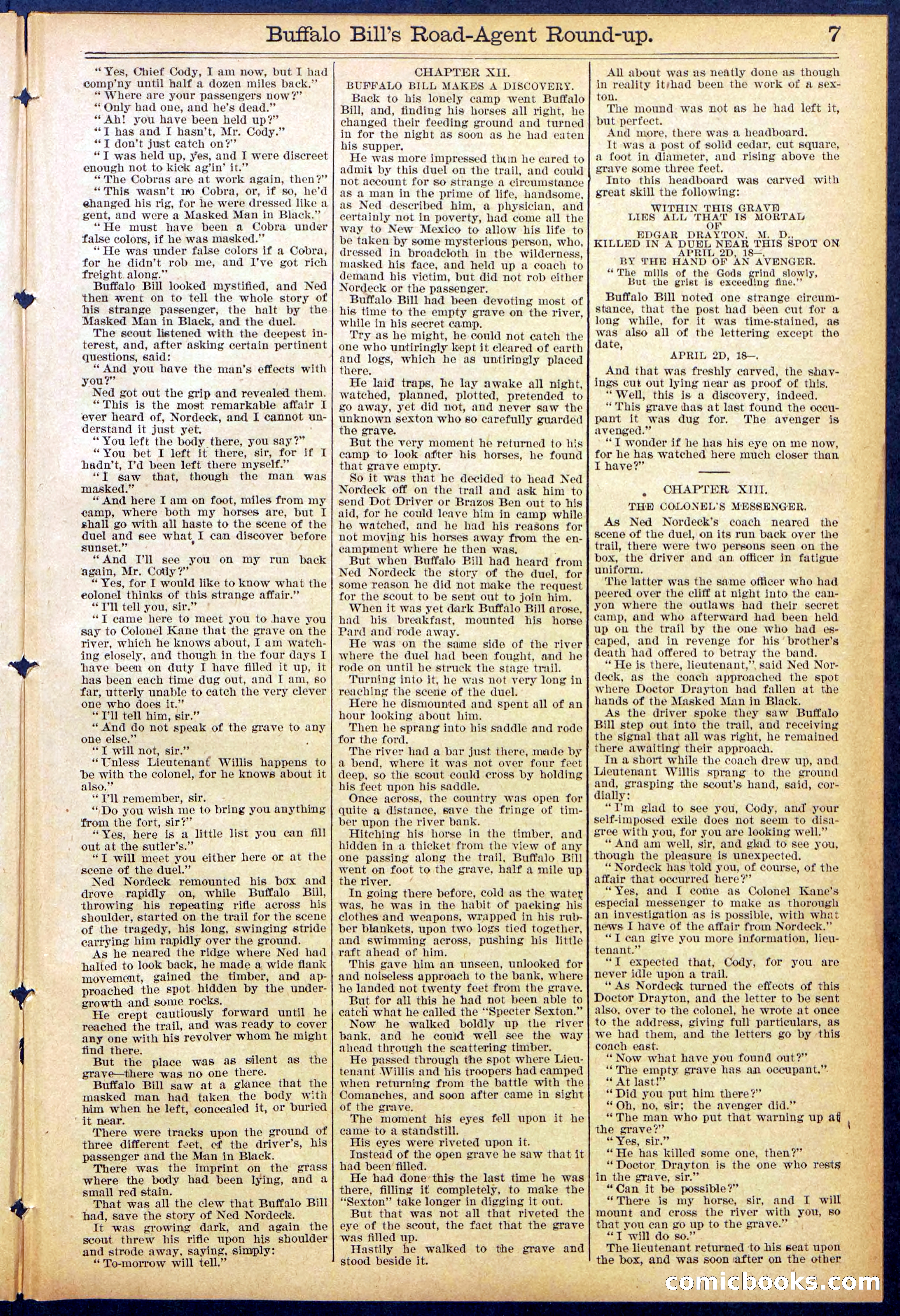 Beadle's Dime Library No. 869 — page 7 of 32