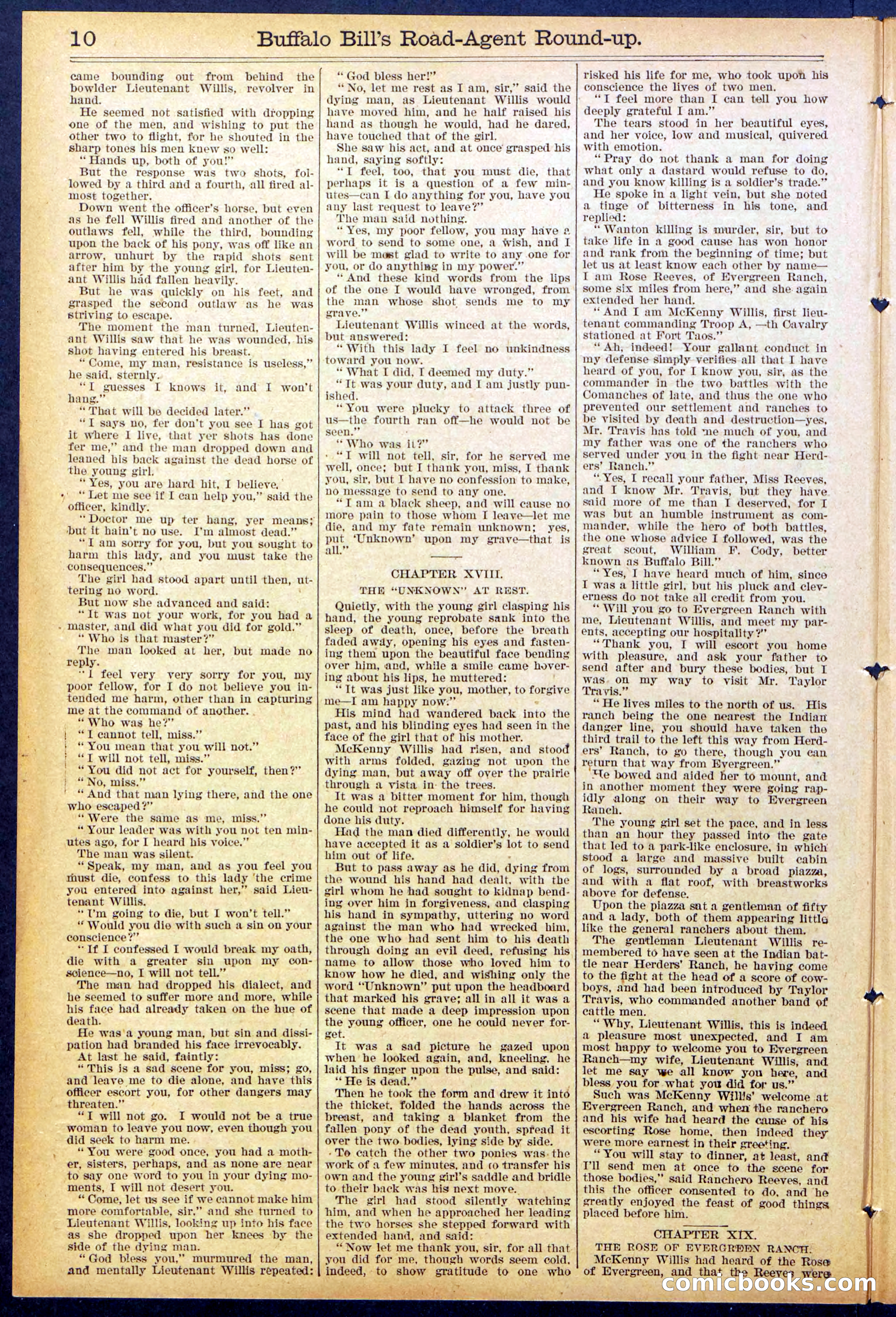 Beadle's Dime Library No. 869 — page 10 of 32