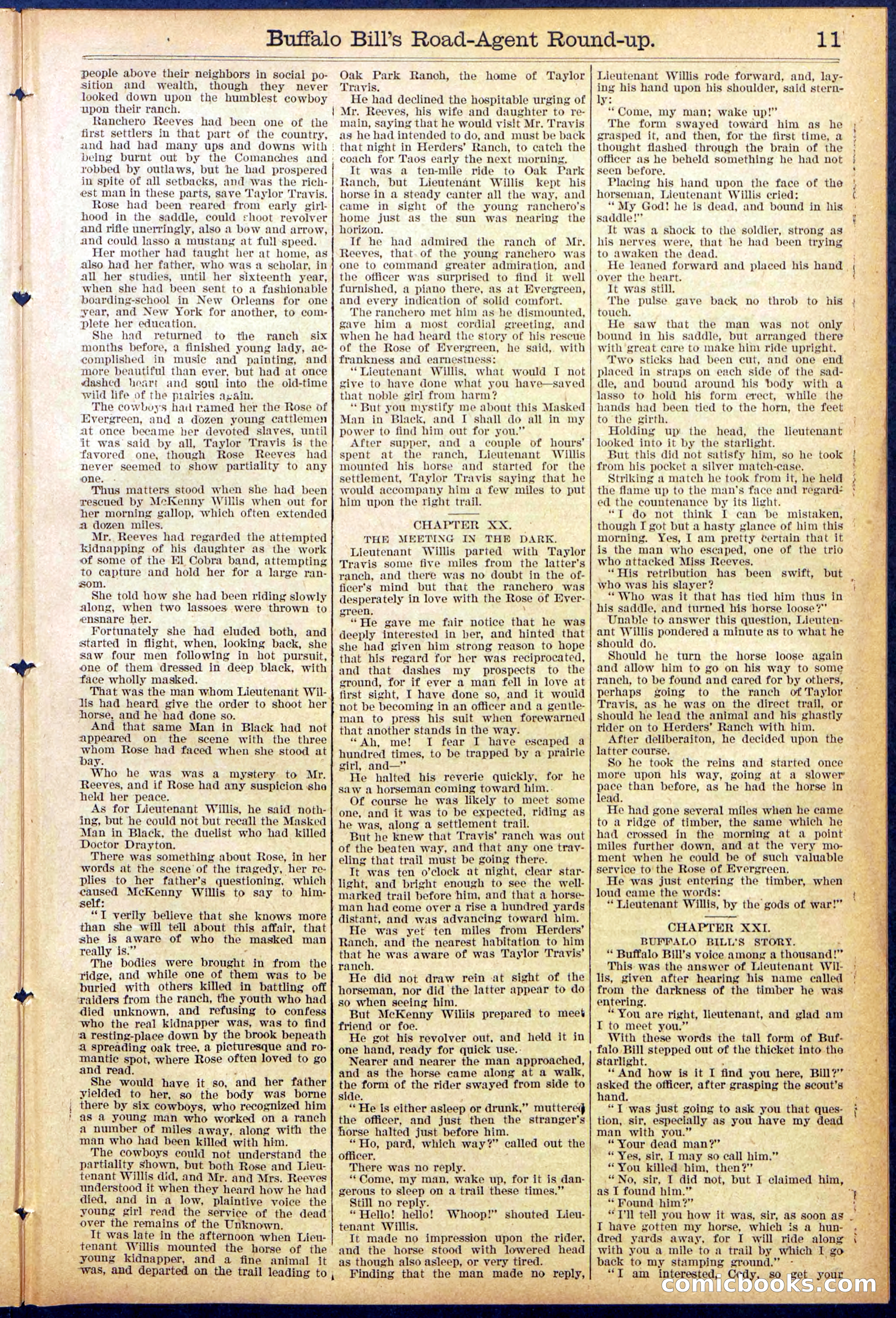 Beadle's Dime Library No. 869 — page 11 of 32