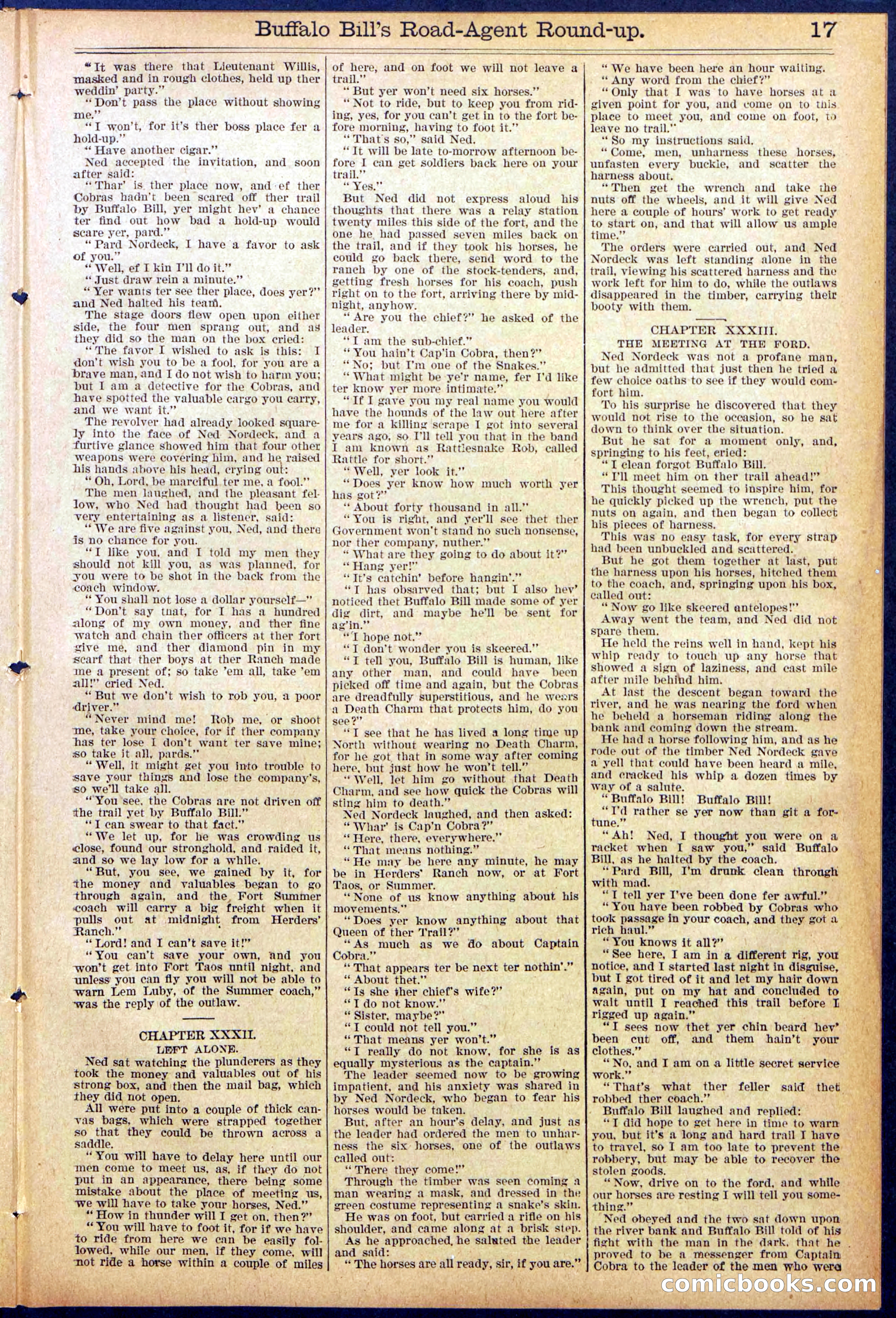 Beadle's Dime Library No. 869 — page 17 of 32