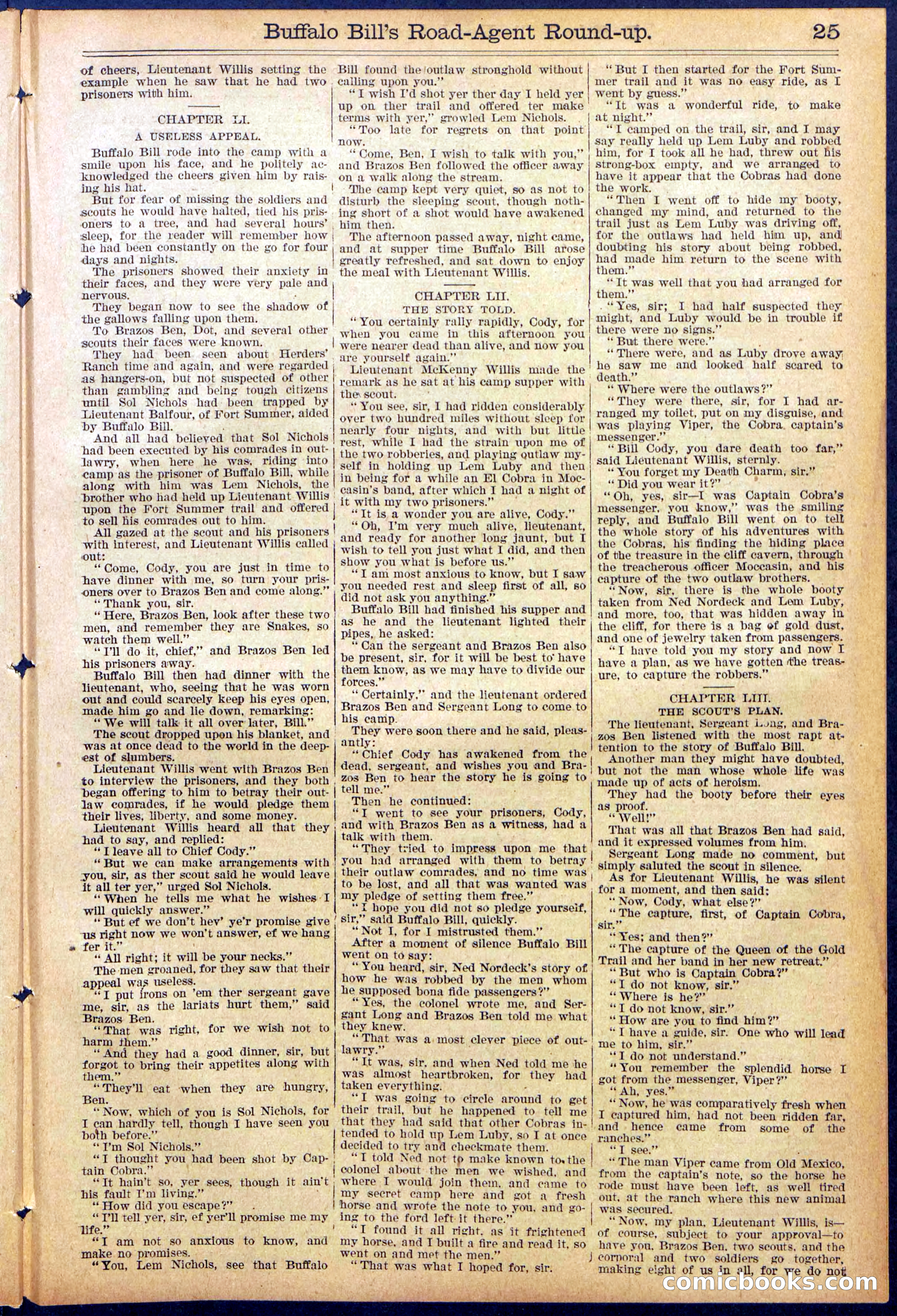 Beadle's Dime Library No. 869 — page 25 of 32
